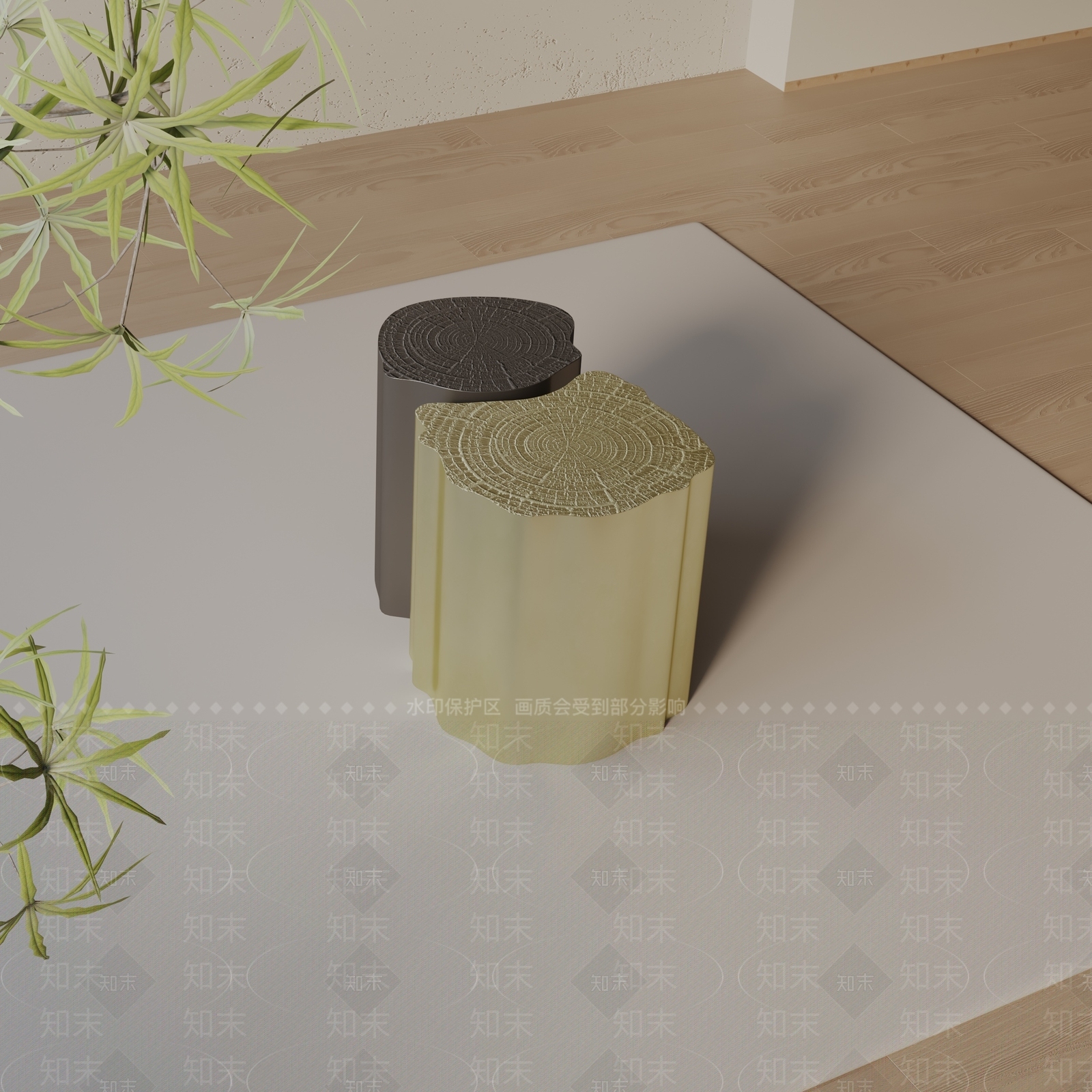 现代边几3D模型下载【ID:1199506539】