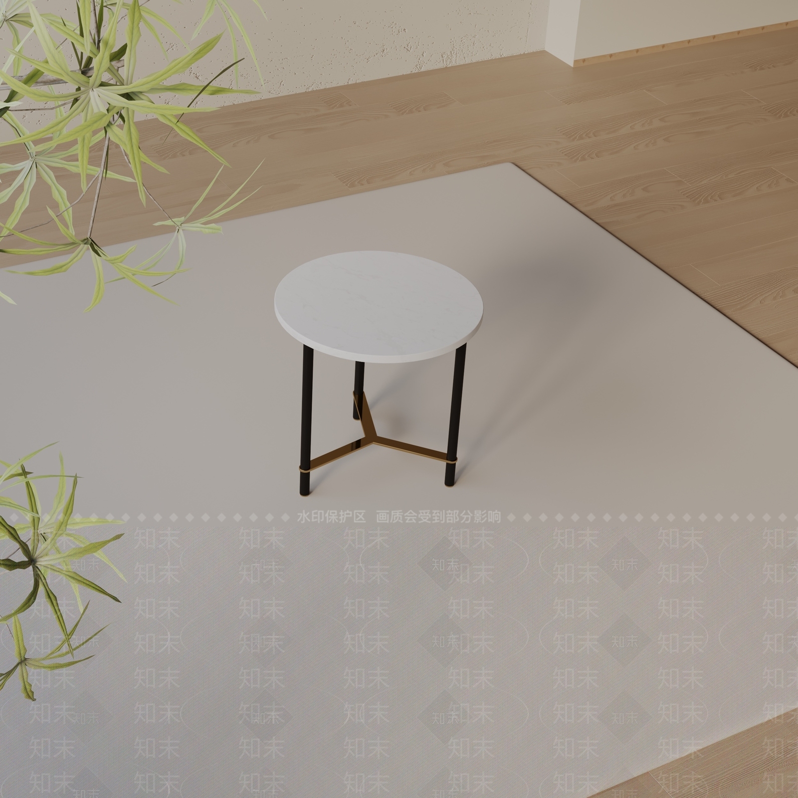 现代边几3D模型下载【ID:1199516119】