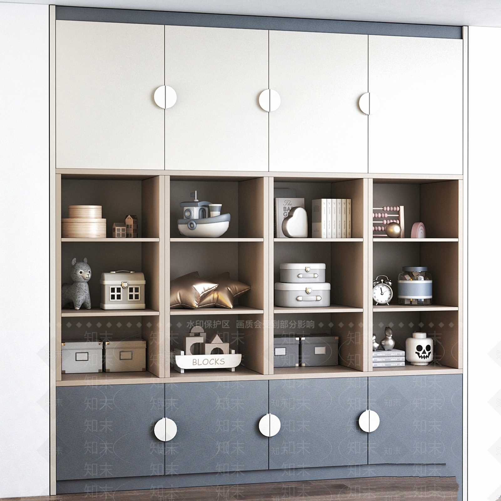 衣柜3D模型下载【ID:1199520757】