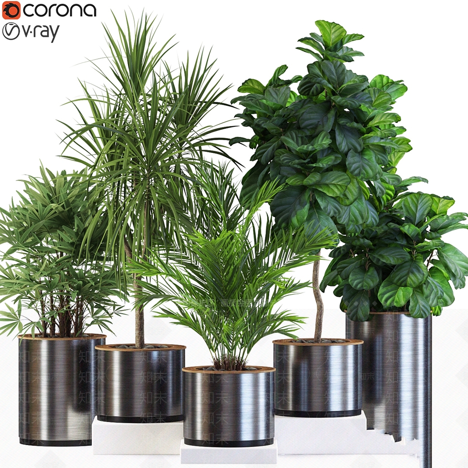 盆栽3D模型下载【ID:1199529122】