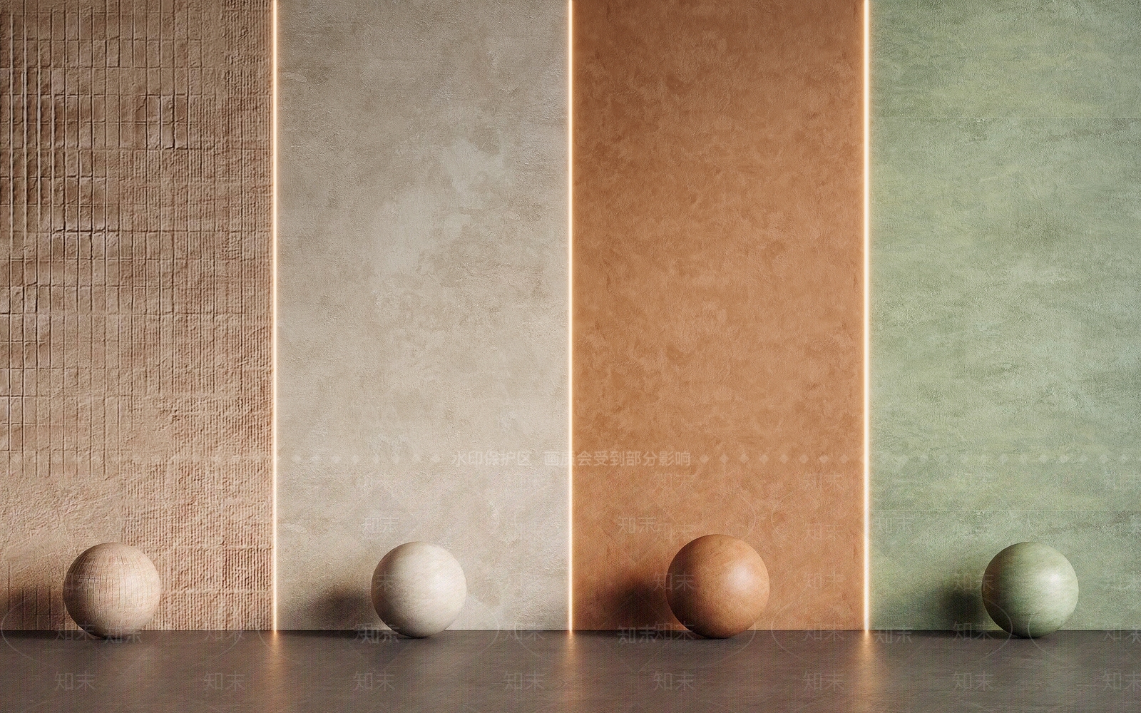 现代其他墙面3D模型下载【ID:1199529604】