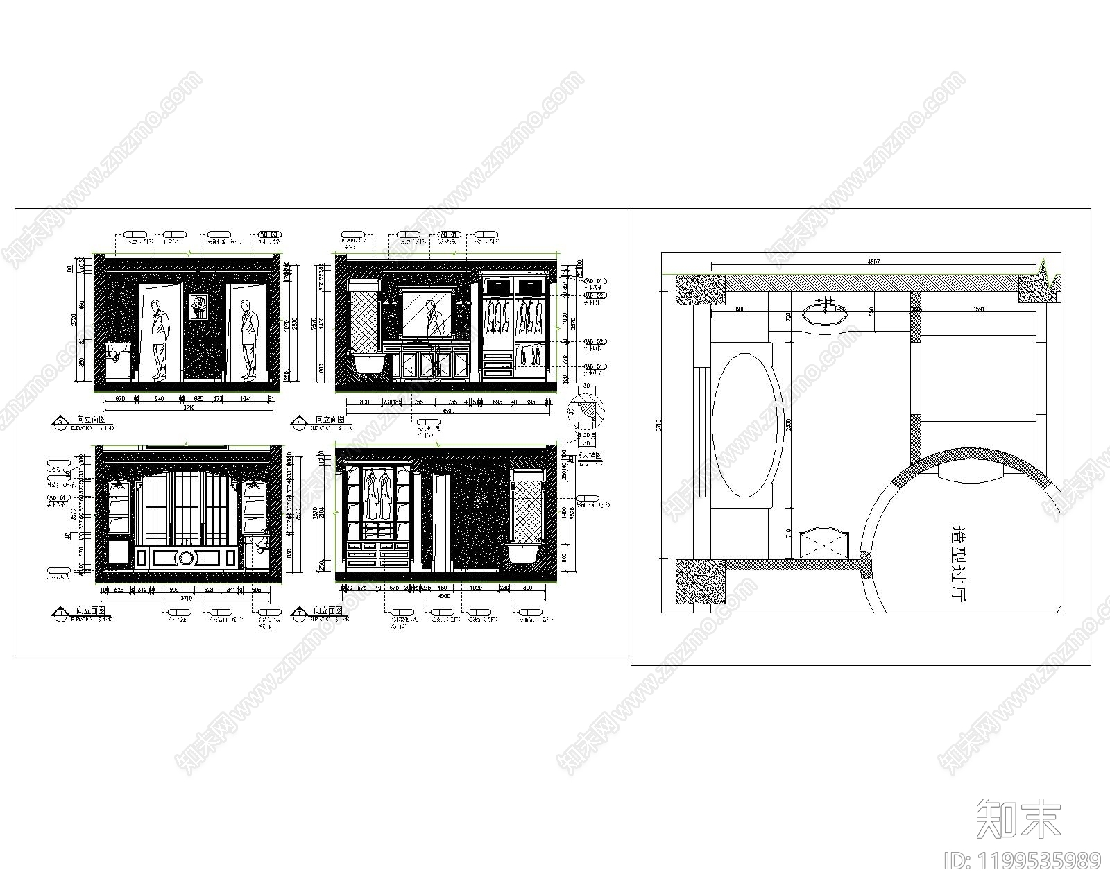 工装综合图库cad施工图下载【ID:1199535989】