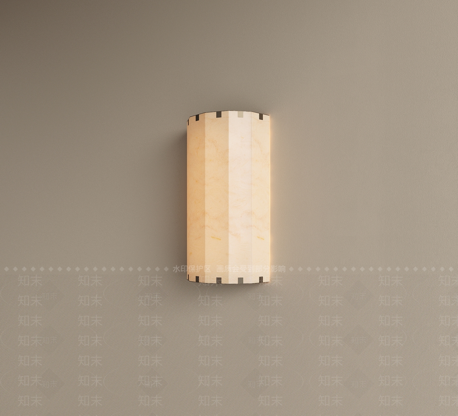 现代复古长条壁灯3D模型下载【ID:1199543616】