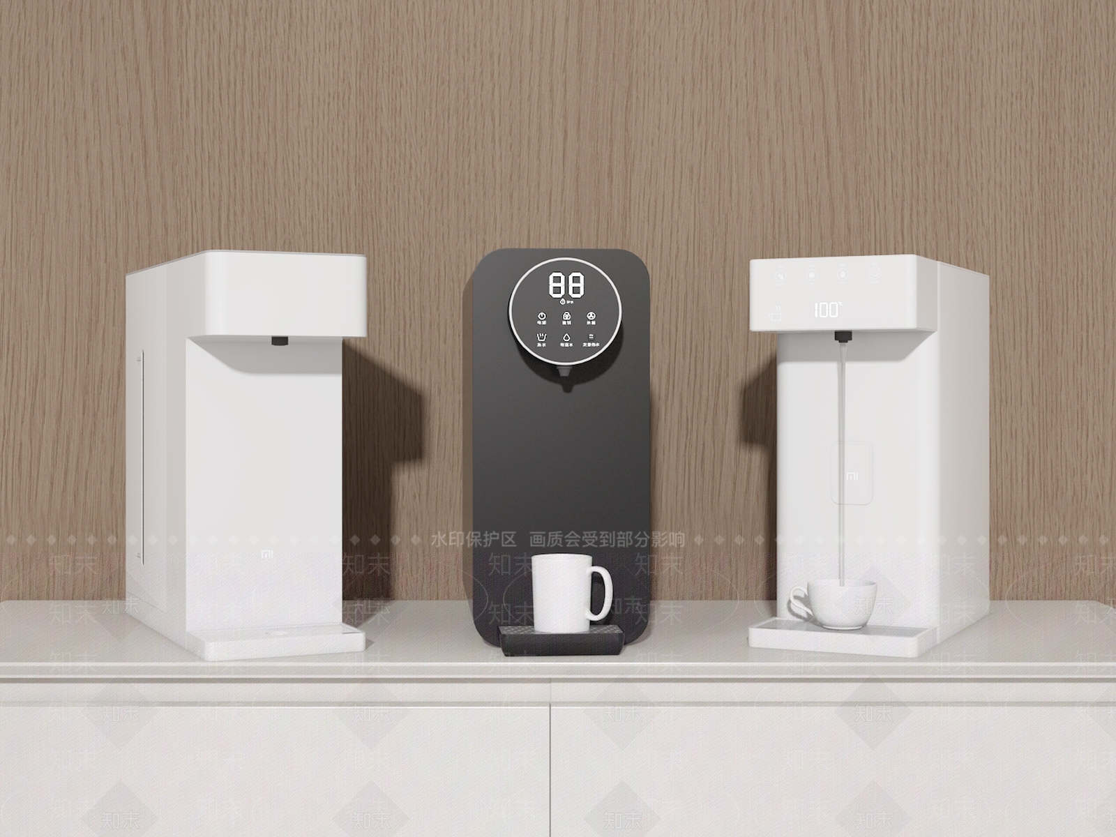 饮水机3D模型下载【ID:1199545595】