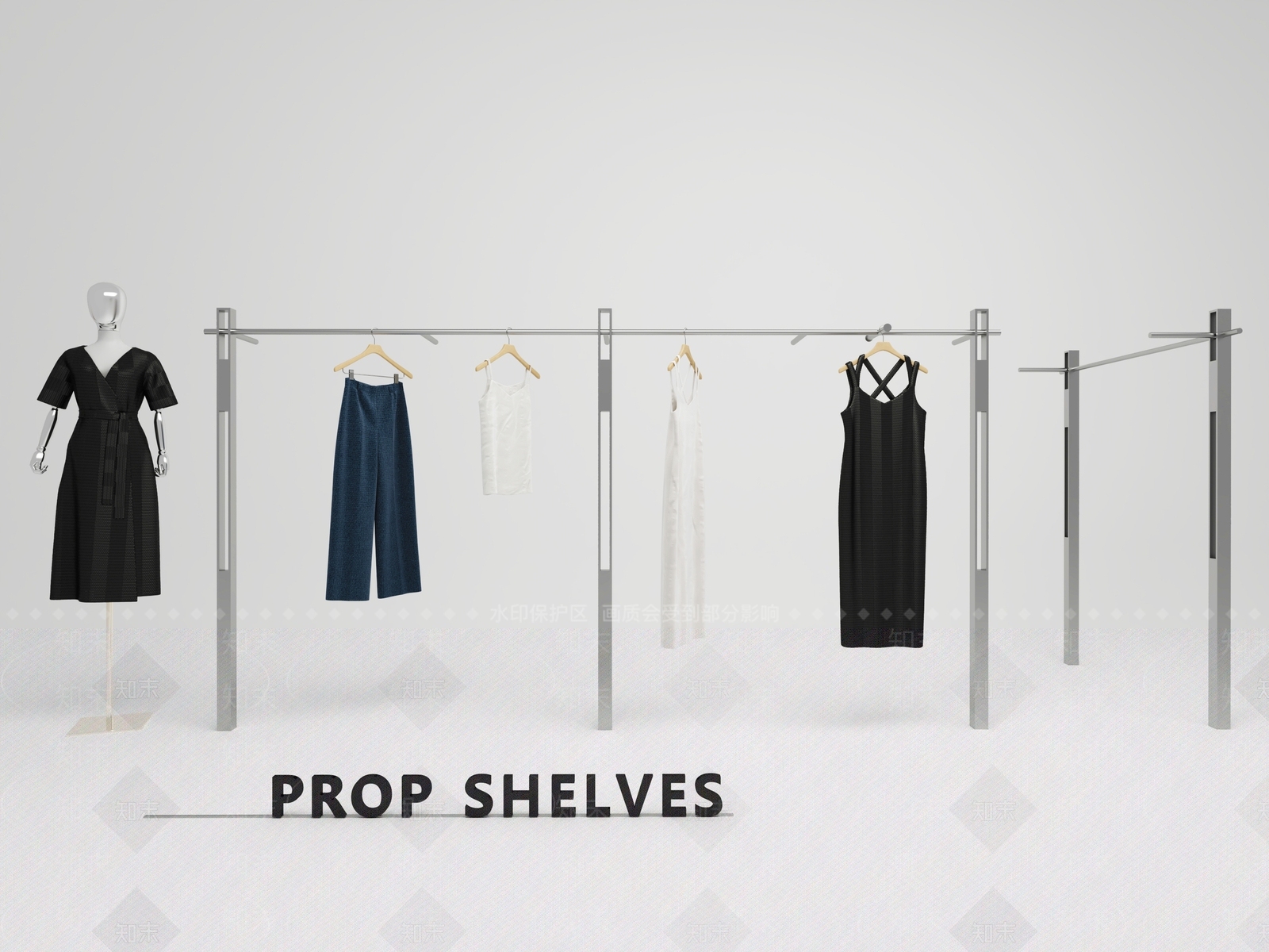 货架3D模型下载【ID:1199546712】