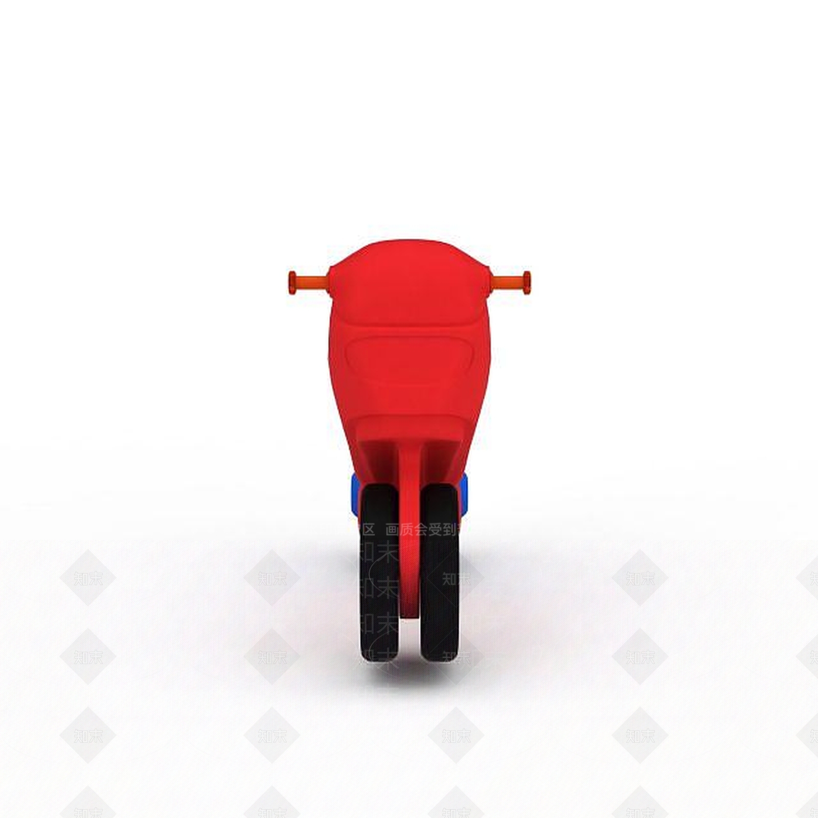 现代红色儿童玩具车3D模型下载【ID:1199559854】