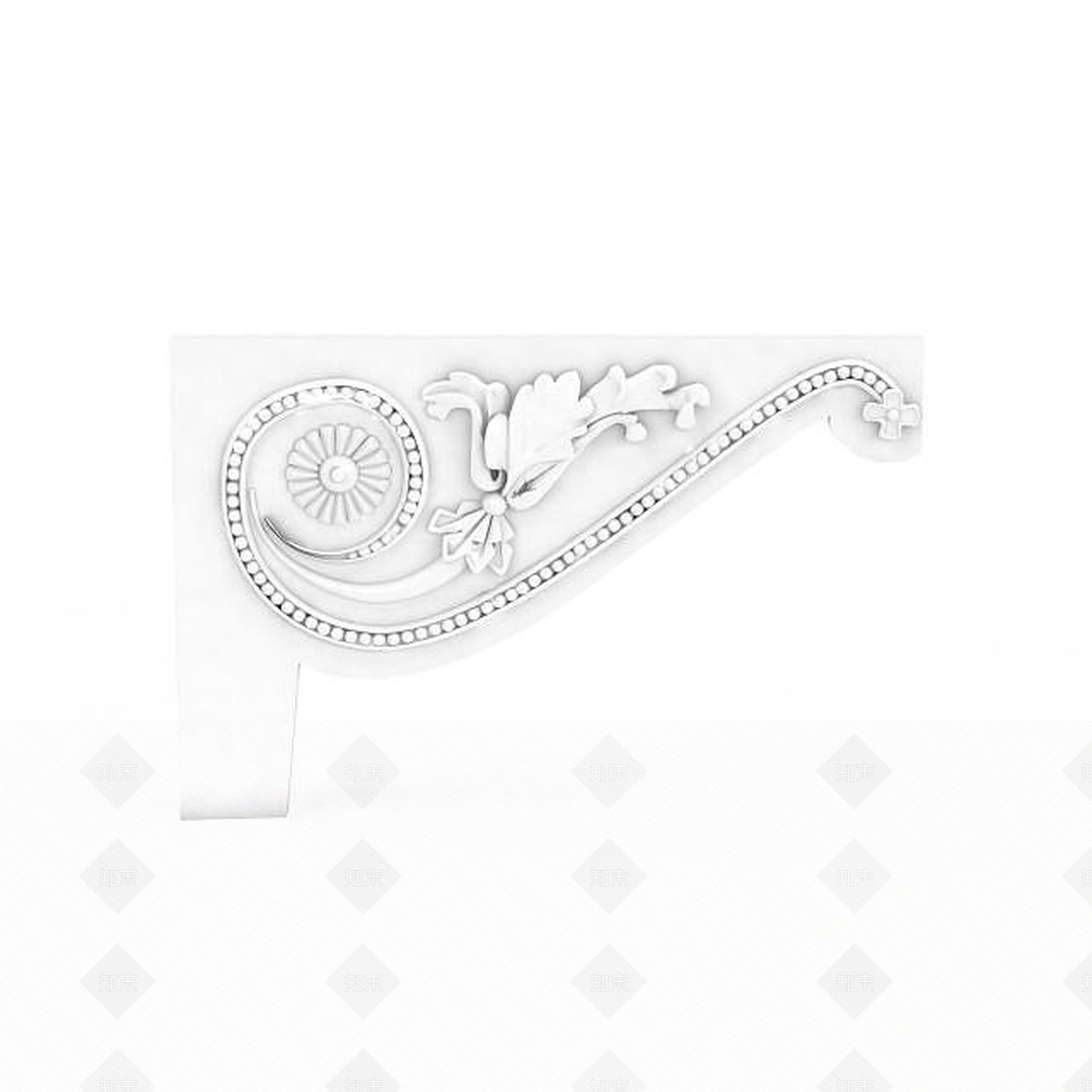 欧式古典欧式建筑装饰雕花构件3D模型下载【ID:1199561443】