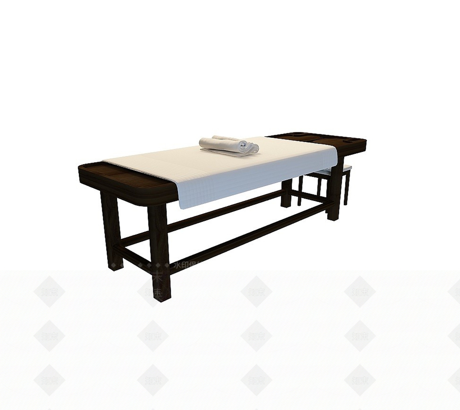 现代矮凳3D模型下载【ID:1199564291】