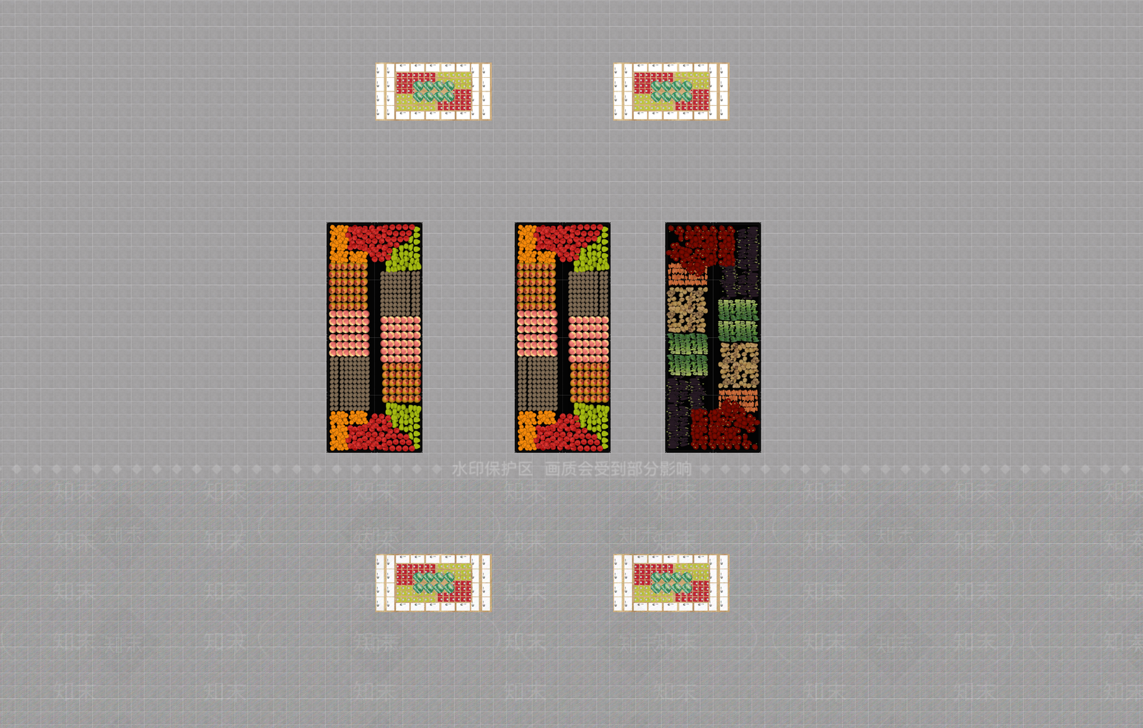 现代超市SU模型下载【ID:1199570690】