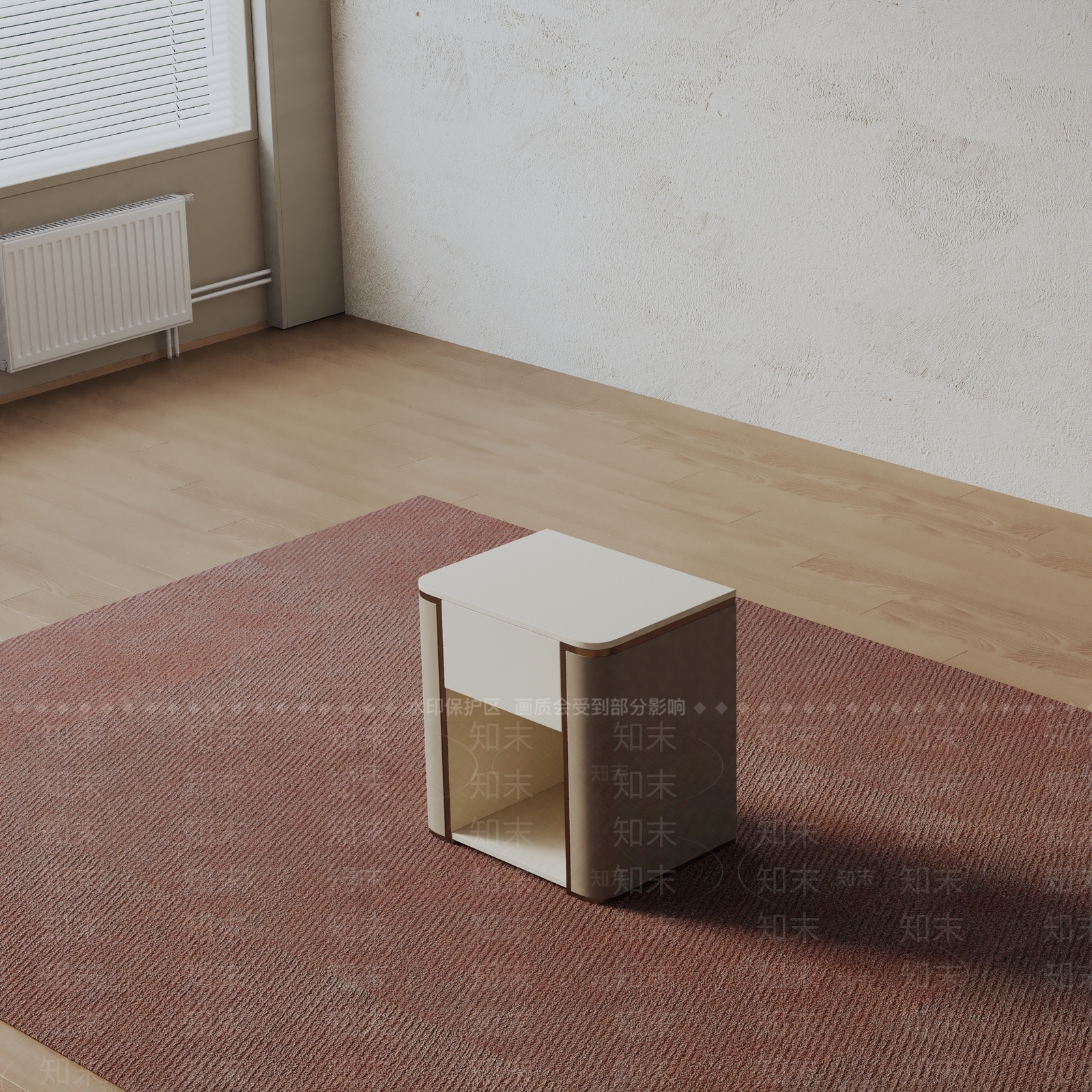 现代床头柜3D模型下载【ID:1199570021】