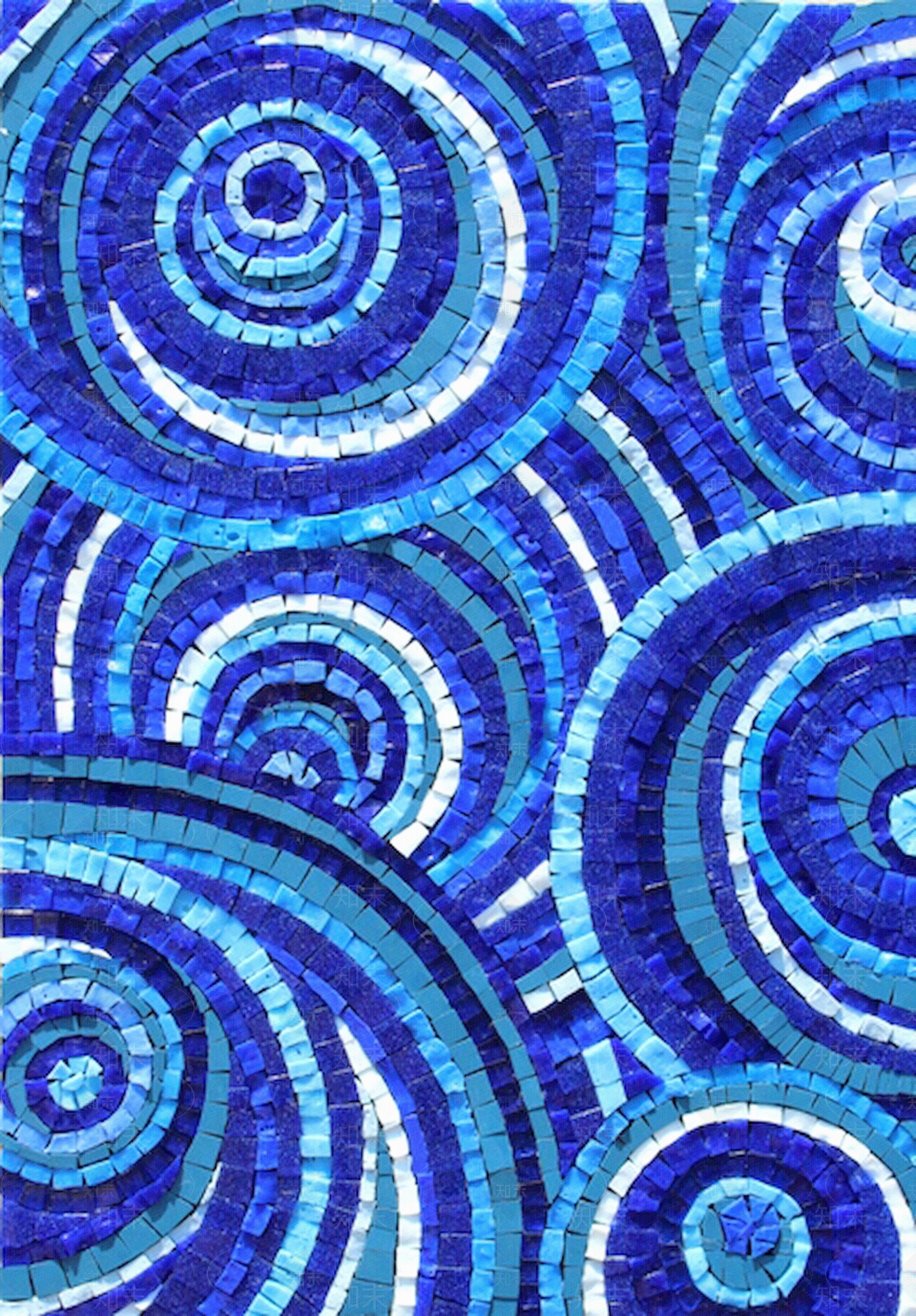 现代玻璃马赛克贴图