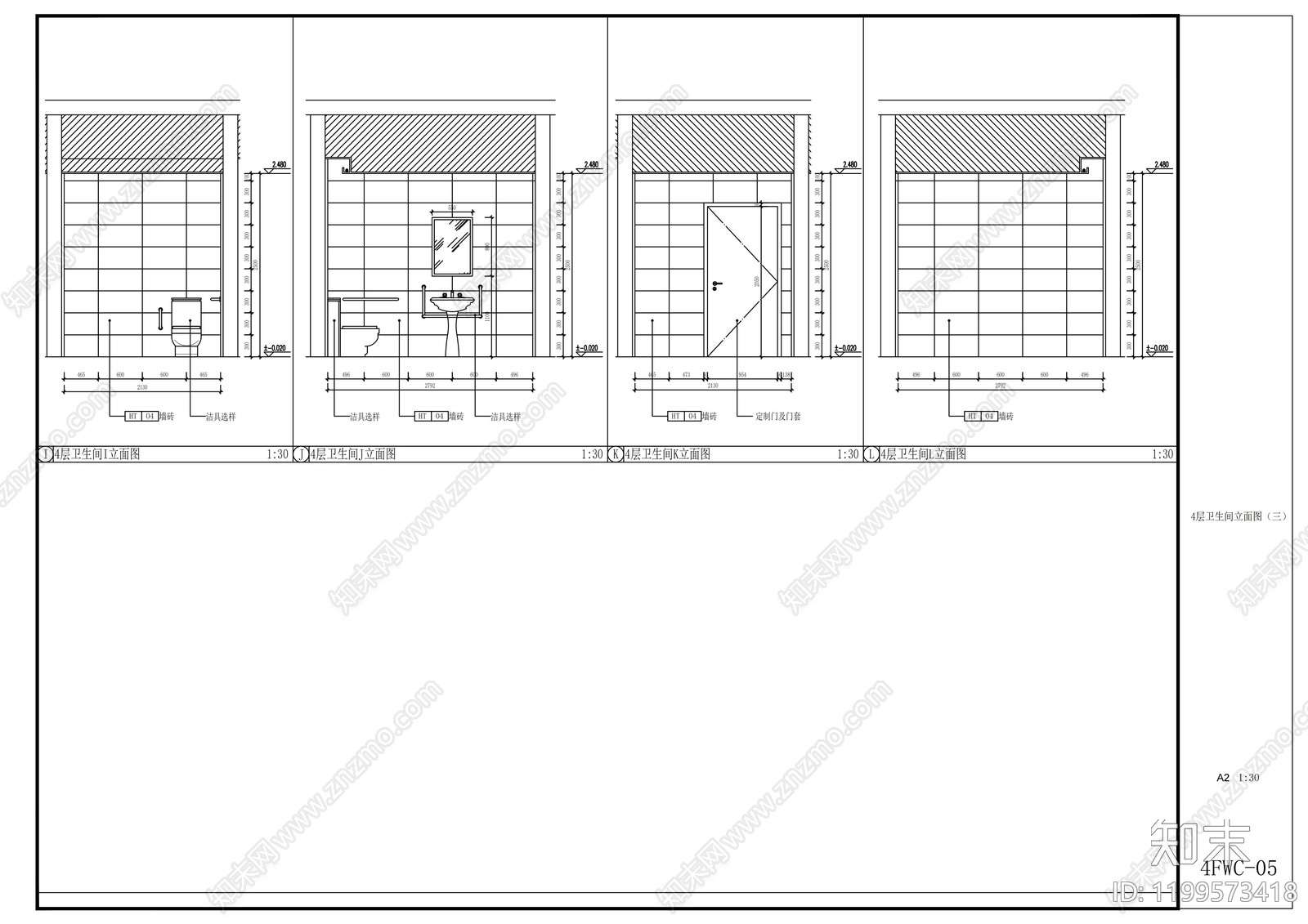 现代其他商业空间cad施工图下载【ID:1199573418】