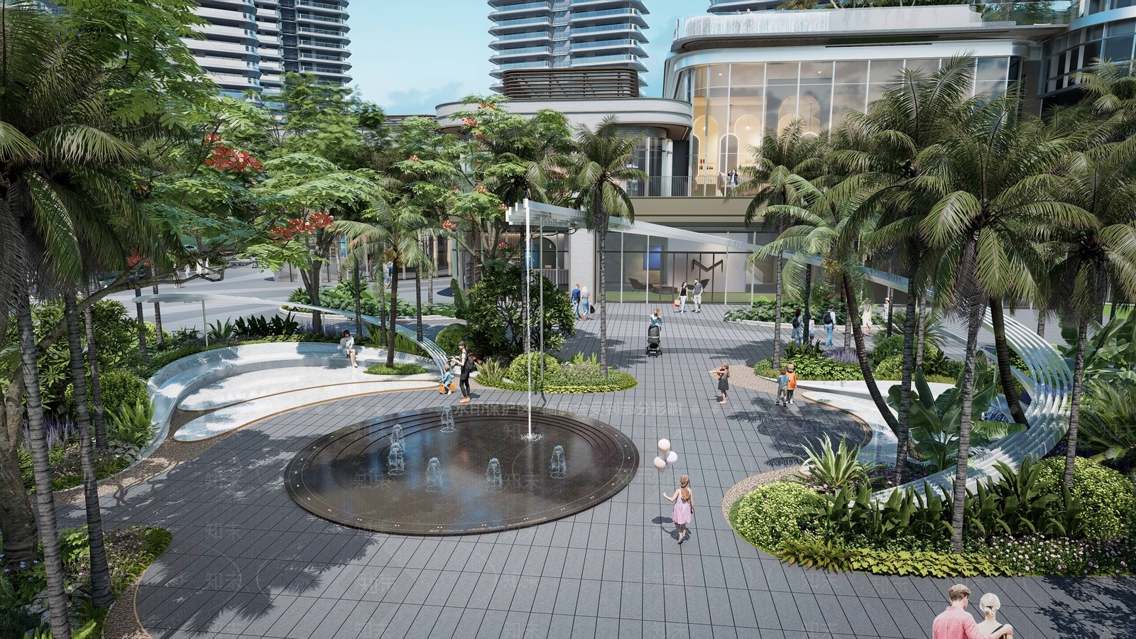 现代极简廊架SU模型下载【ID:1199574203】