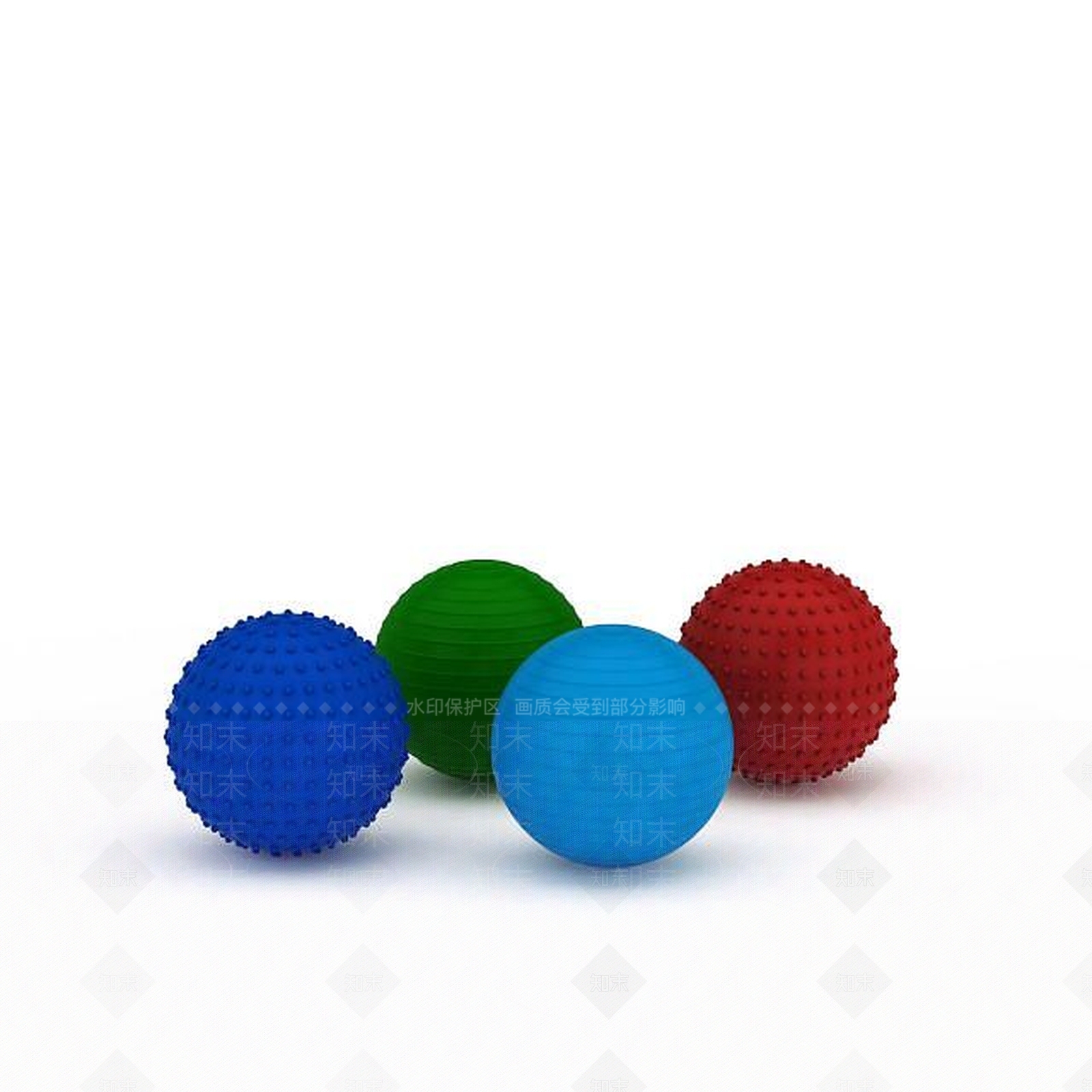 现代健身球3D模型下载【ID:1199574505】