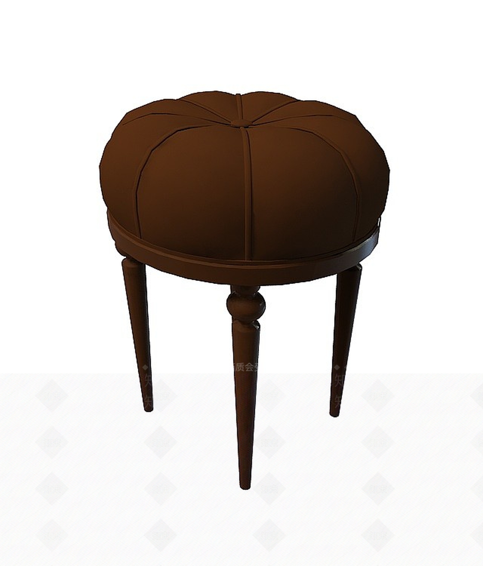 现代小沙发凳3D模型下载【ID:1199584935】