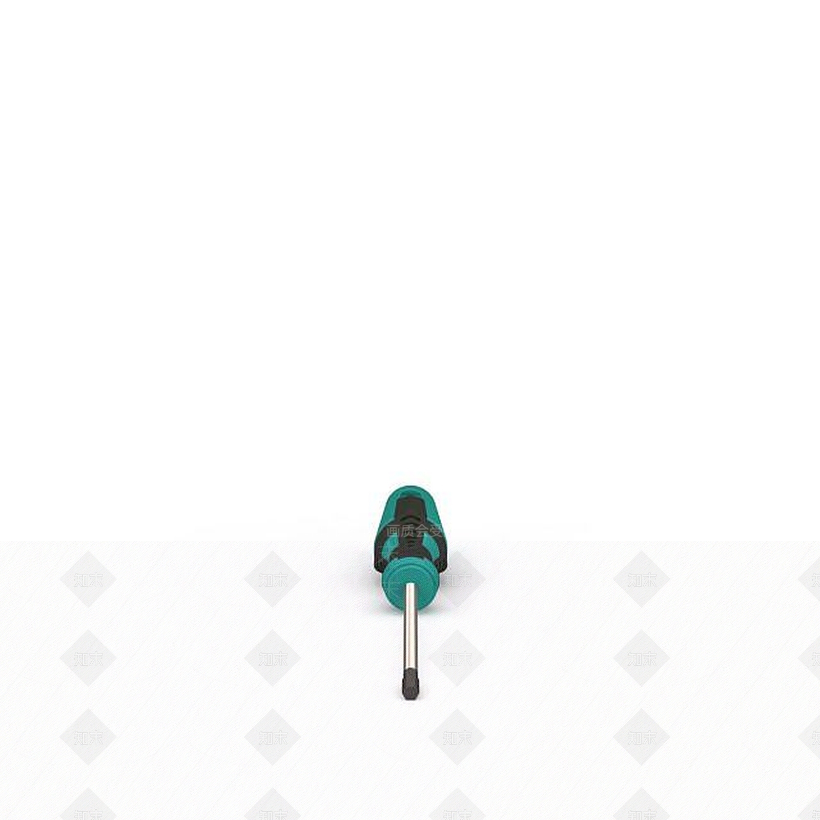 现代螺丝刀3D模型下载【ID:1199585843】