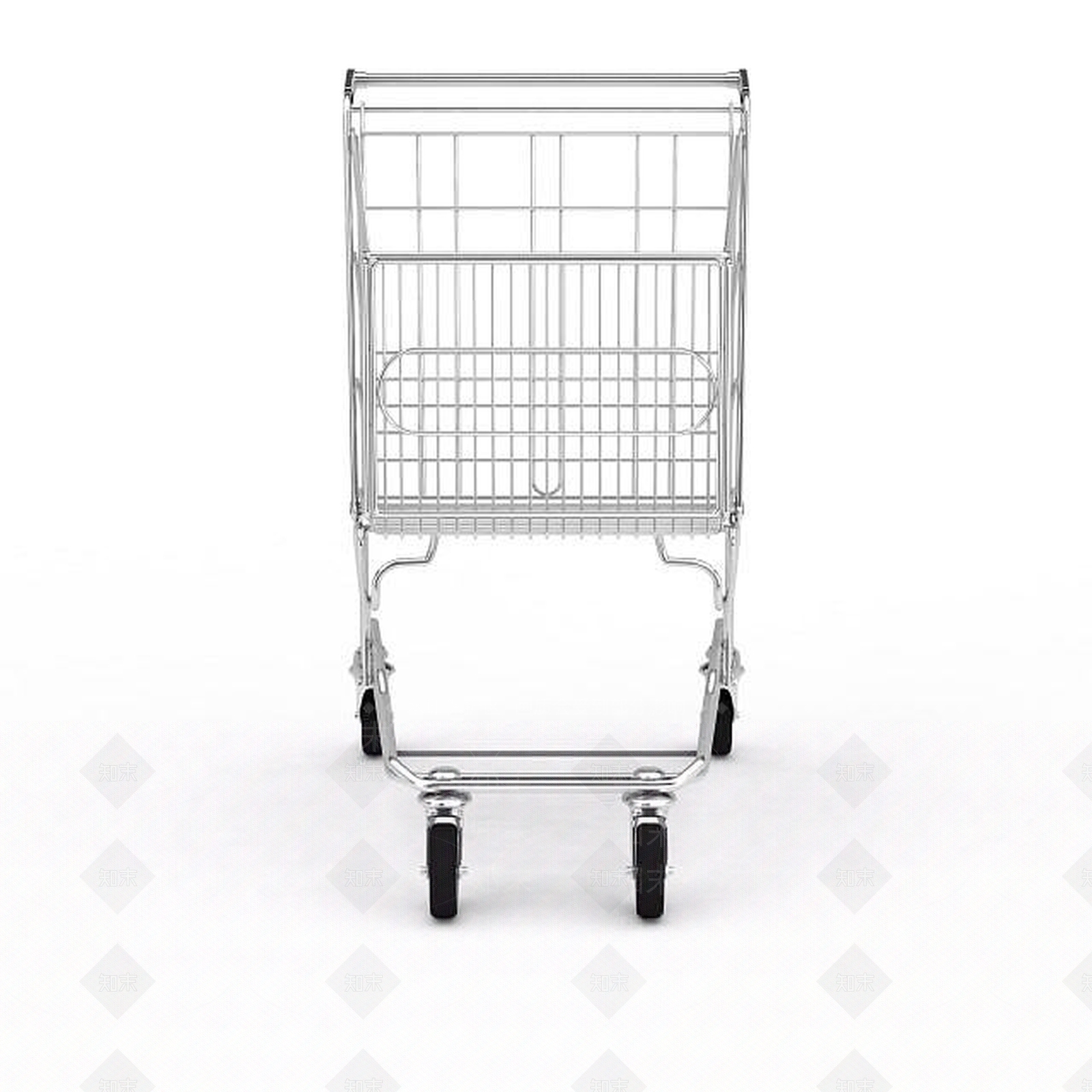 现代超市购物车3D模型下载【ID:1199585971】