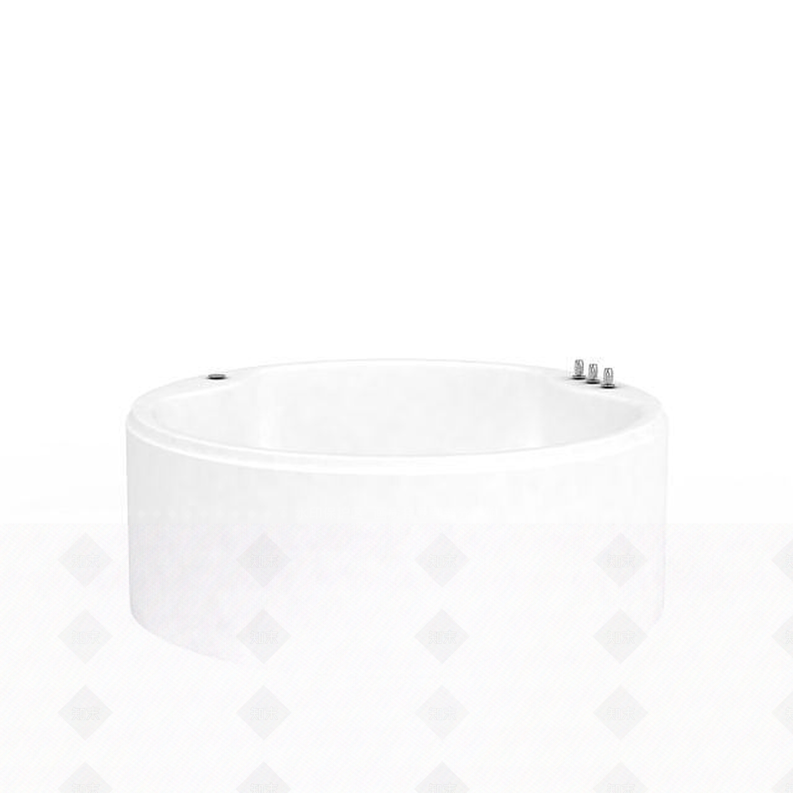 现代圆形洗手盆3D模型下载【ID:1199585915】