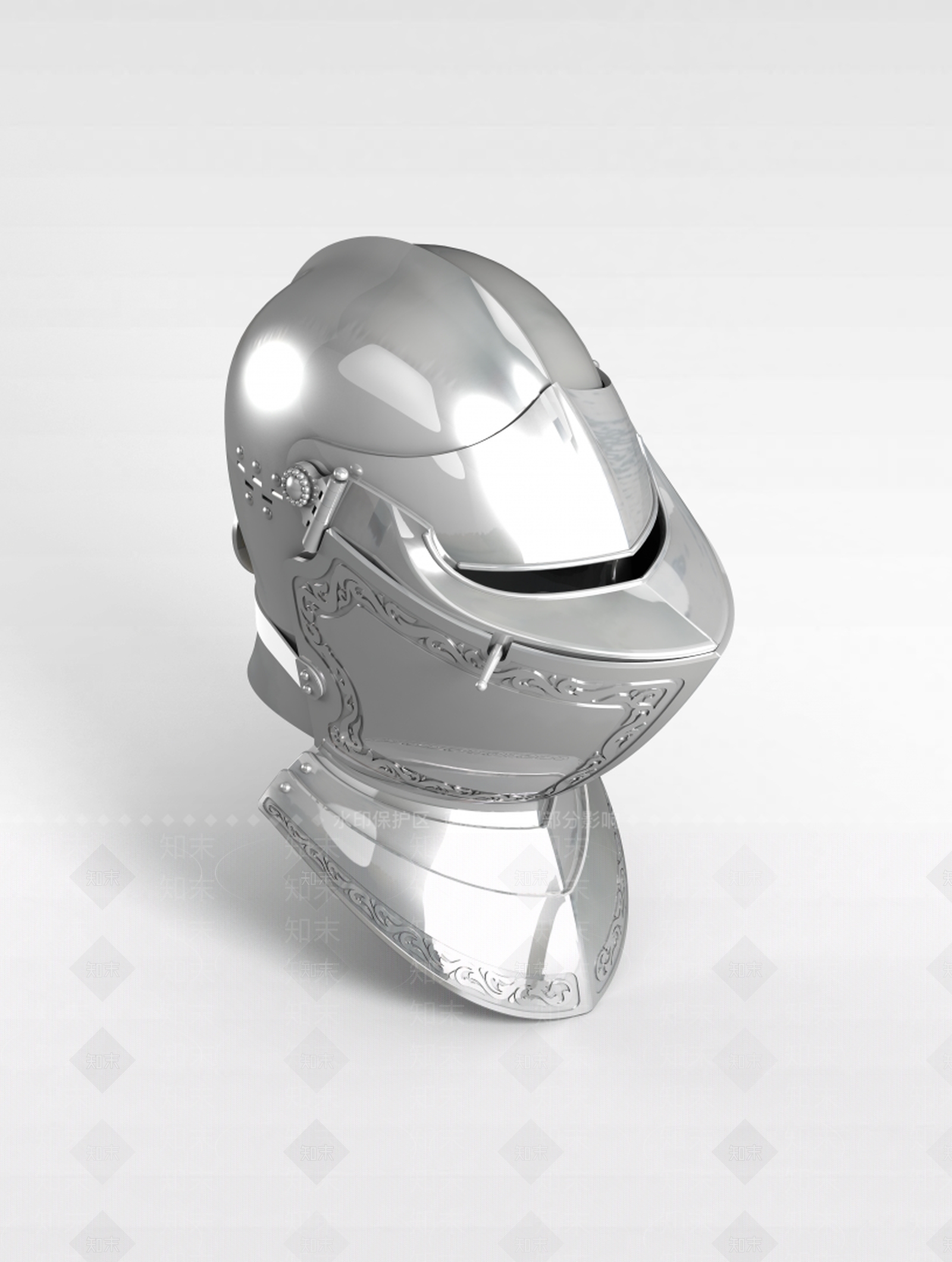 现代盔甲3D模型下载【ID:1199586354】