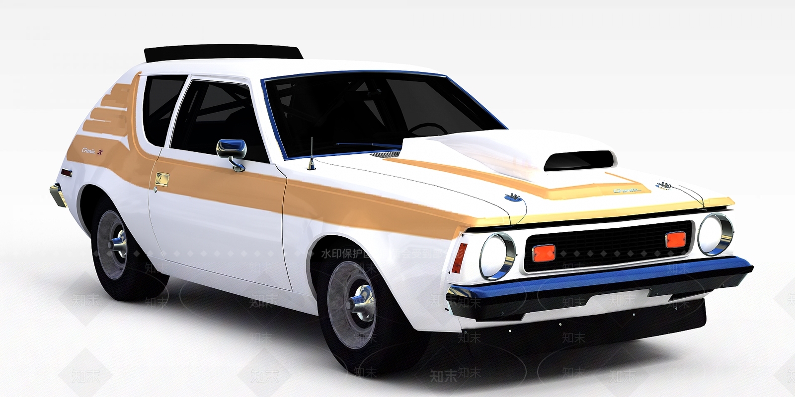 现代AMC跑车3D模型下载【ID:1199784084】