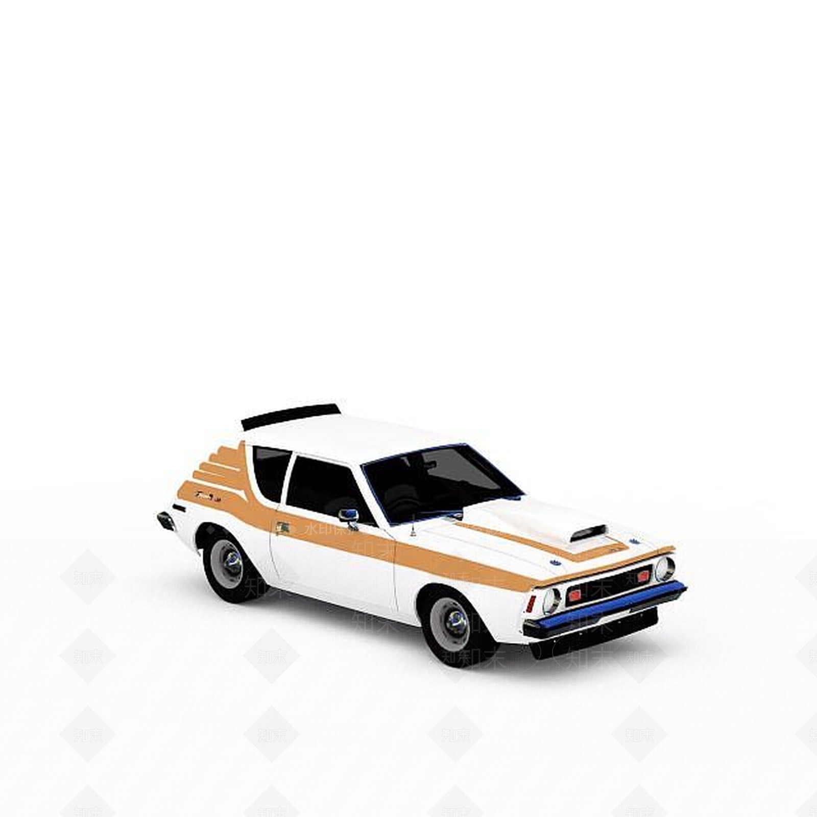 现代AMC跑车3D模型下载【ID:1199784084】