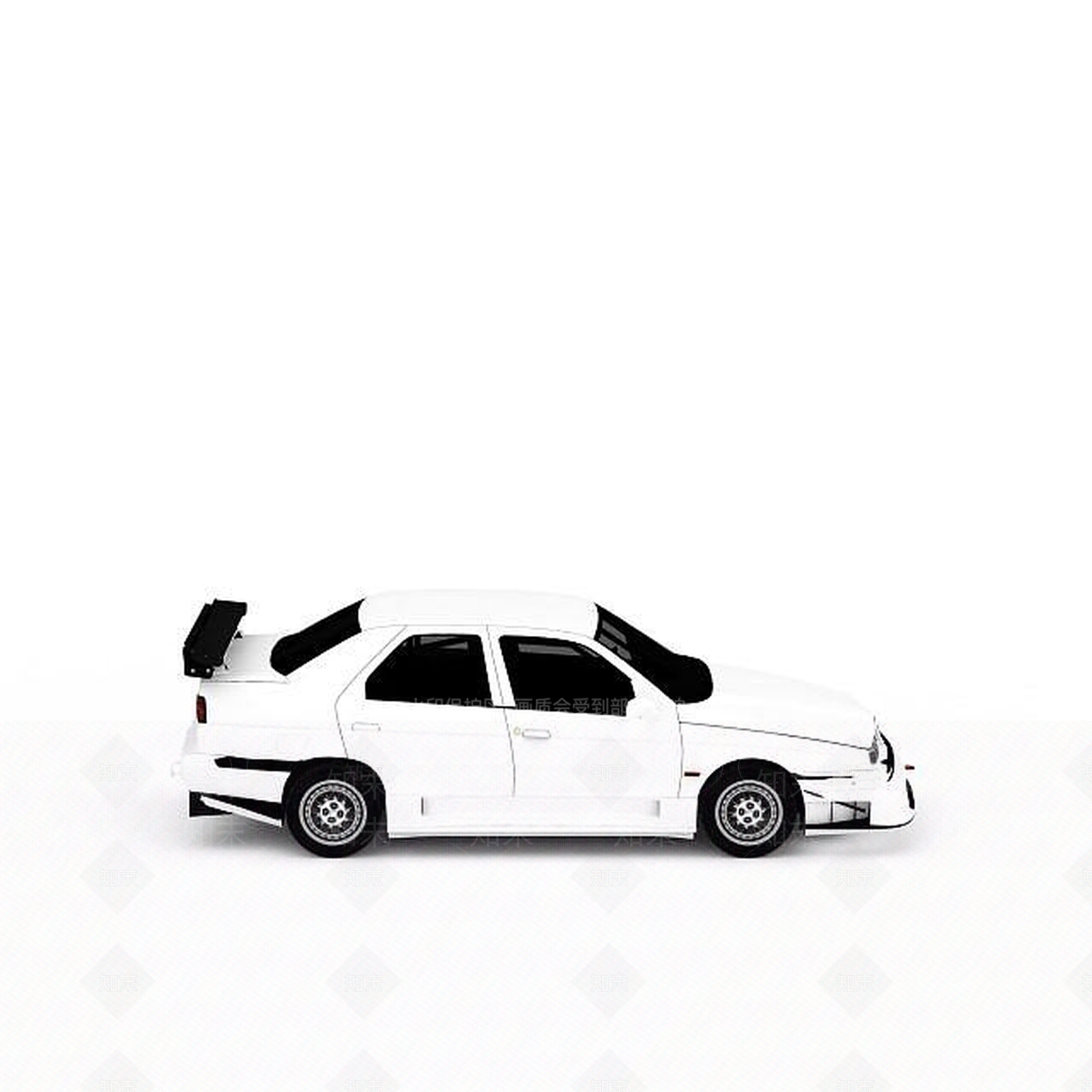 现代轿车3D模型下载【ID:1199784524】