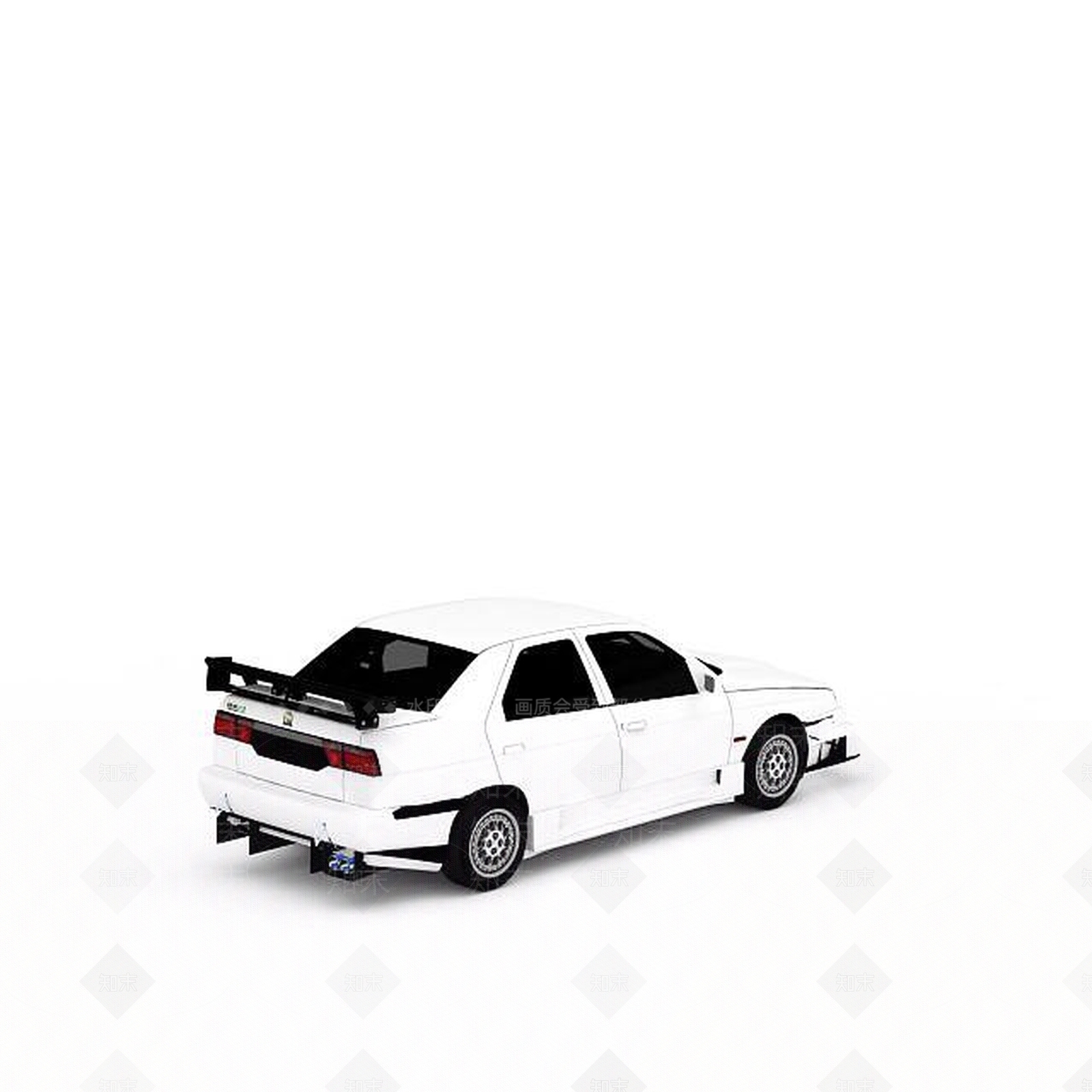 现代轿车3D模型下载【ID:1199784524】
