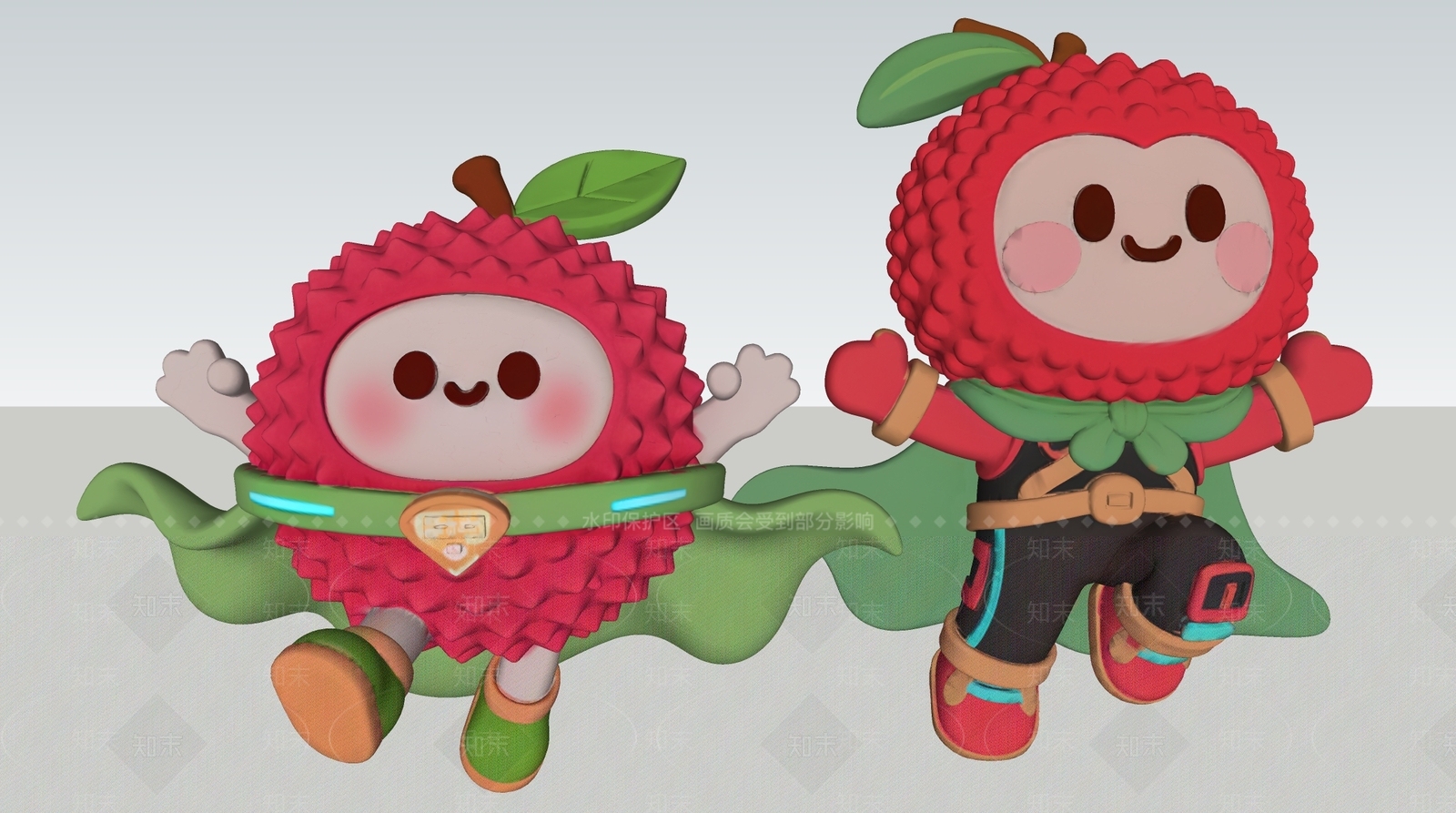 虚拟人物SU模型下载【ID:1199588359】