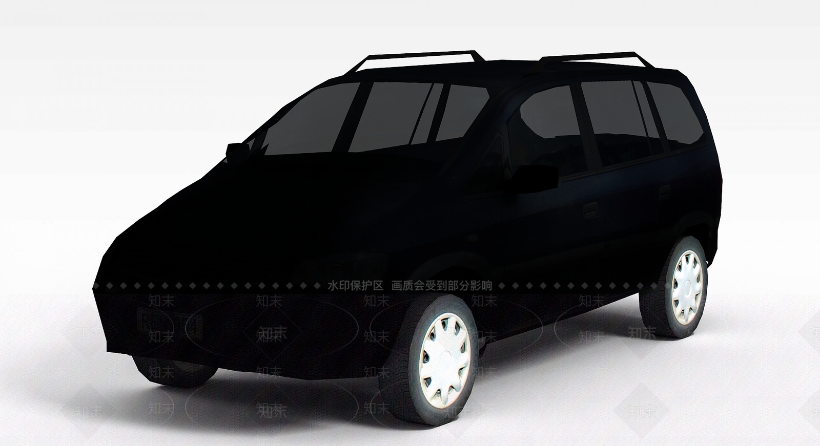 现代中型轿车3D模型下载【ID:1199588136】