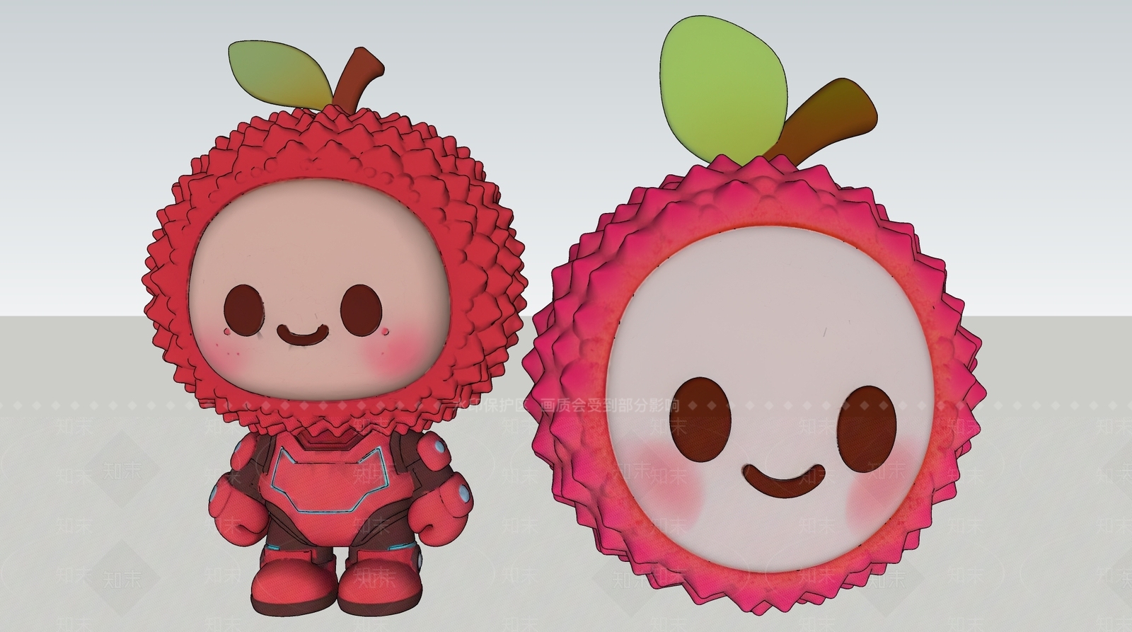 虚拟人物SU模型下载【ID:1199589395】