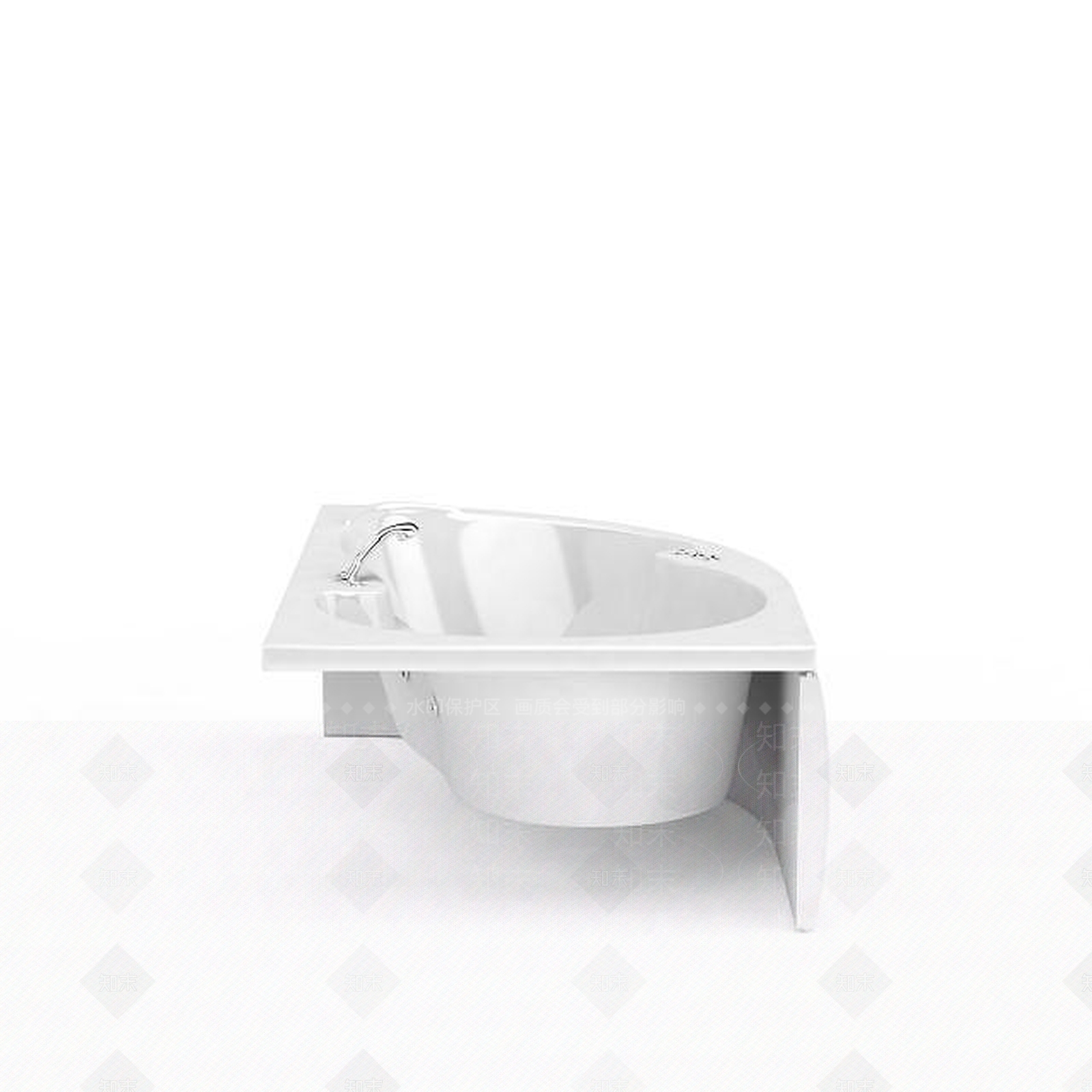 现代扇形洗手台3D模型下载【ID:1199590009】