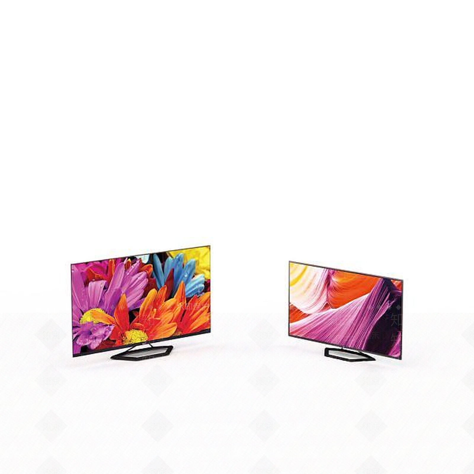 现代液晶电视3D模型下载【ID:1199591300】