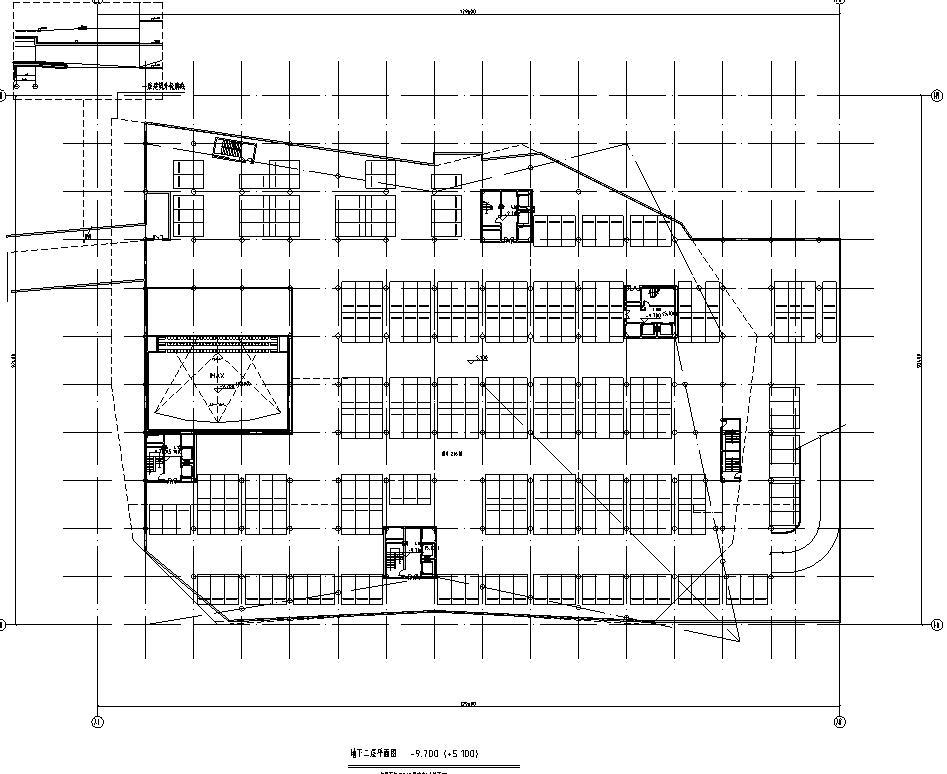 [山东]现代风格海尔企业办公楼建筑初步施工图设计（CAD...施工图下载【ID:151395135】