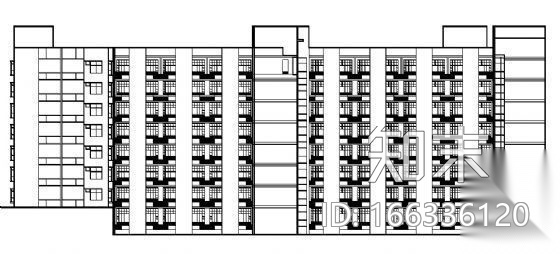 西南医院建筑楼群建筑结构施工图(主体建筑及配套用楼)cad施工图下载【ID:166336120】