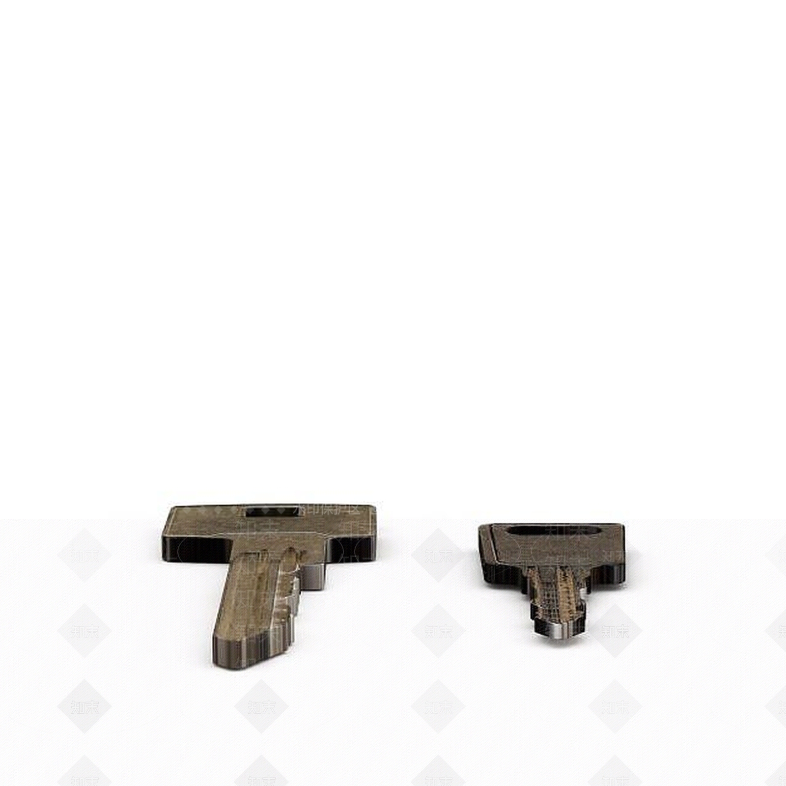 现代钥匙3D模型下载【ID:1199591877】
