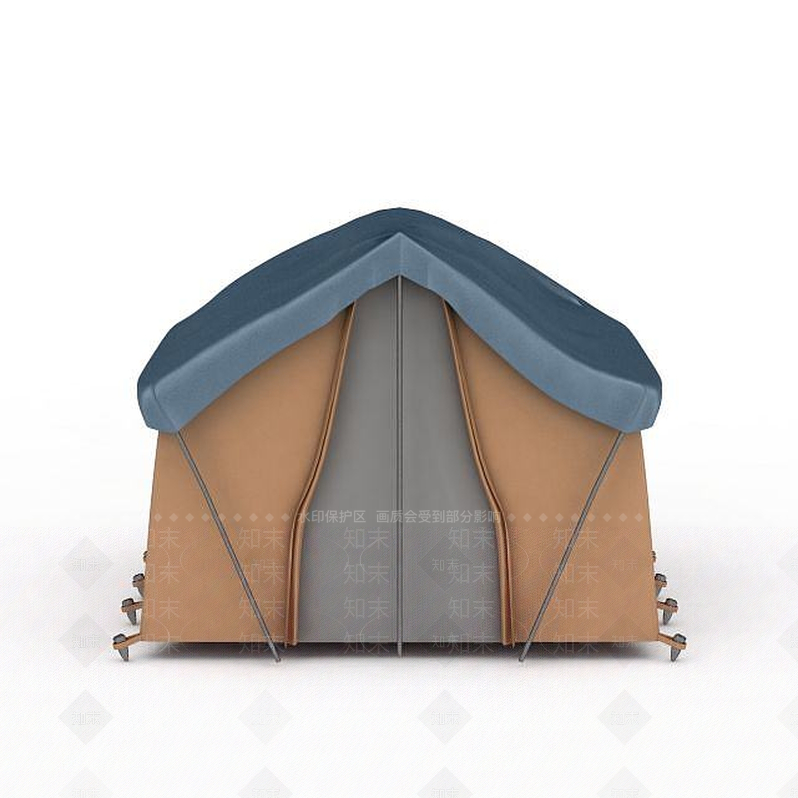 现代帐篷3D模型下载【ID:1199591868】