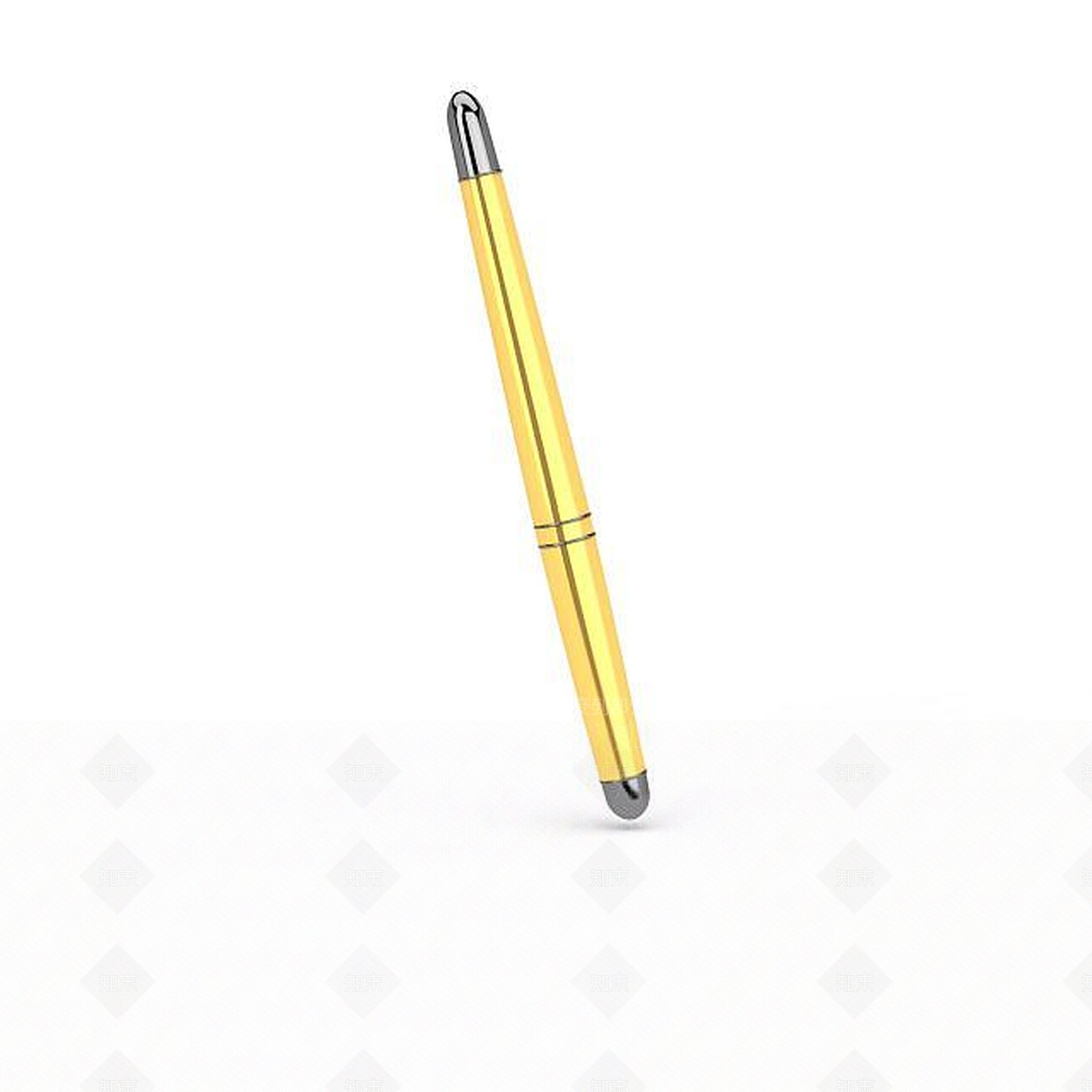 现代圆珠笔3D模型下载【ID:1199591993】