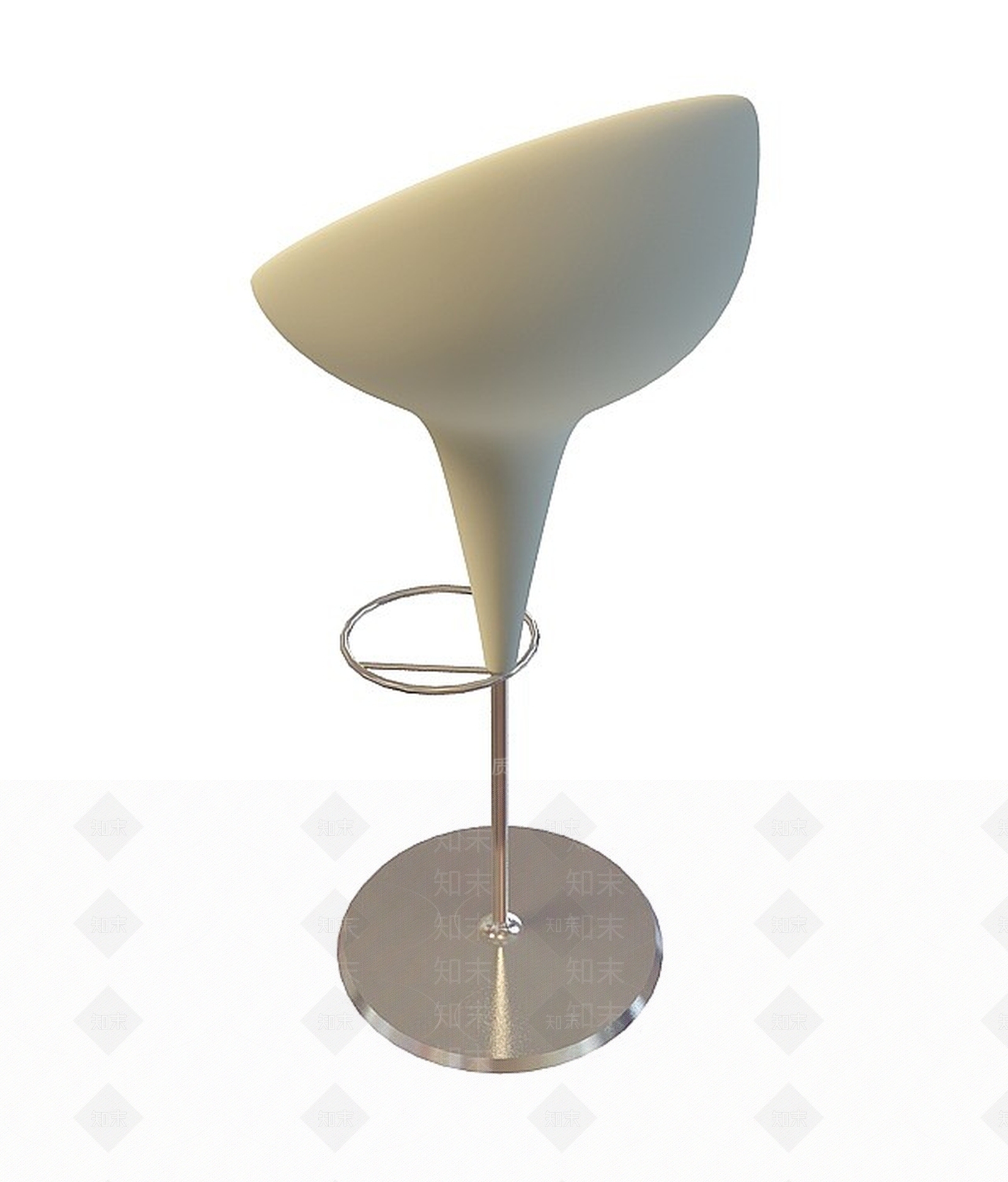 现代美容美发凳3D模型下载【ID:1199592174】