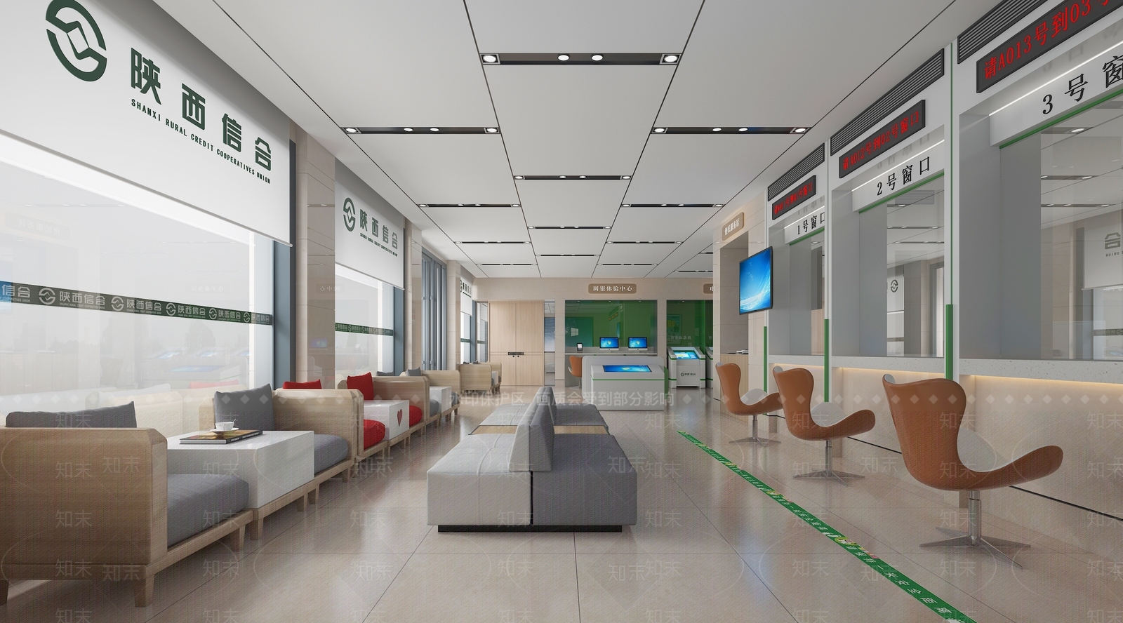 现代银行3D模型下载【ID:1199601147】