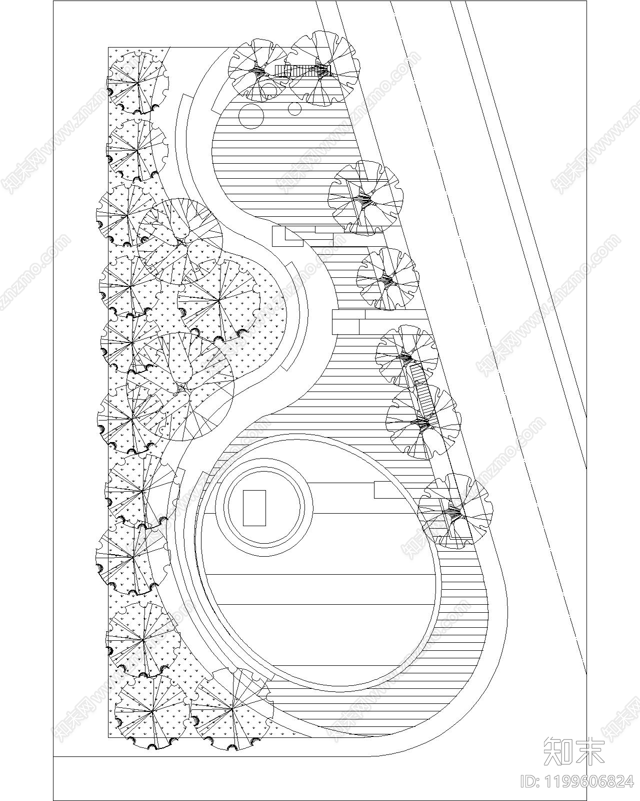 口袋公园施工图下载【ID:1199606824】
