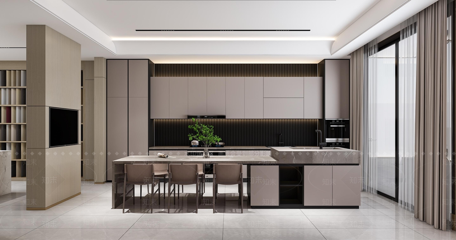 现代轻奢家居专卖店3D模型下载【ID:1199615764】
