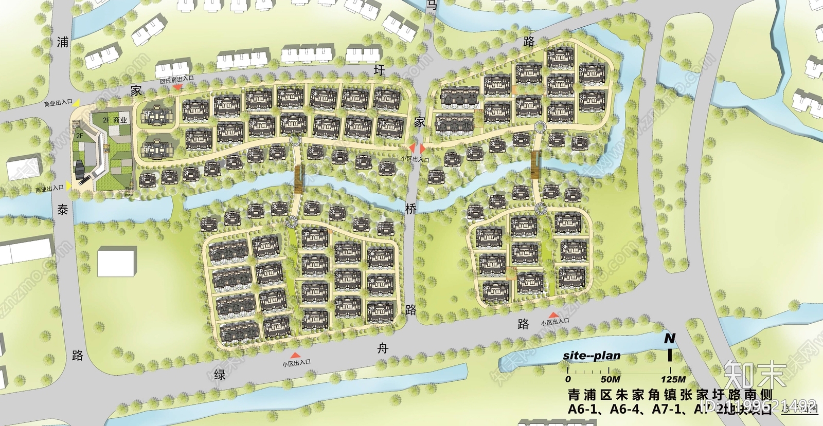 现代住宅楼建筑施工图下载【ID:1199621492】