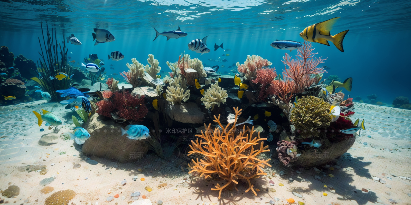 现代鱼缸SU模型下载【ID:1199631928】