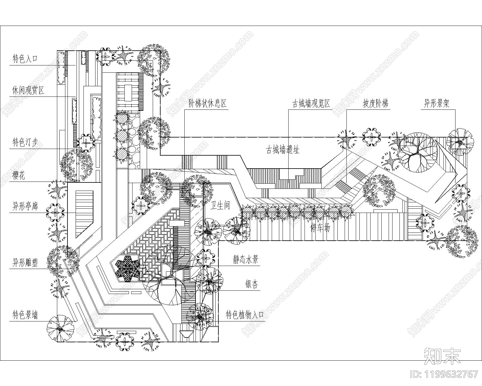 综合性公园施工图下载【ID:1199632767】