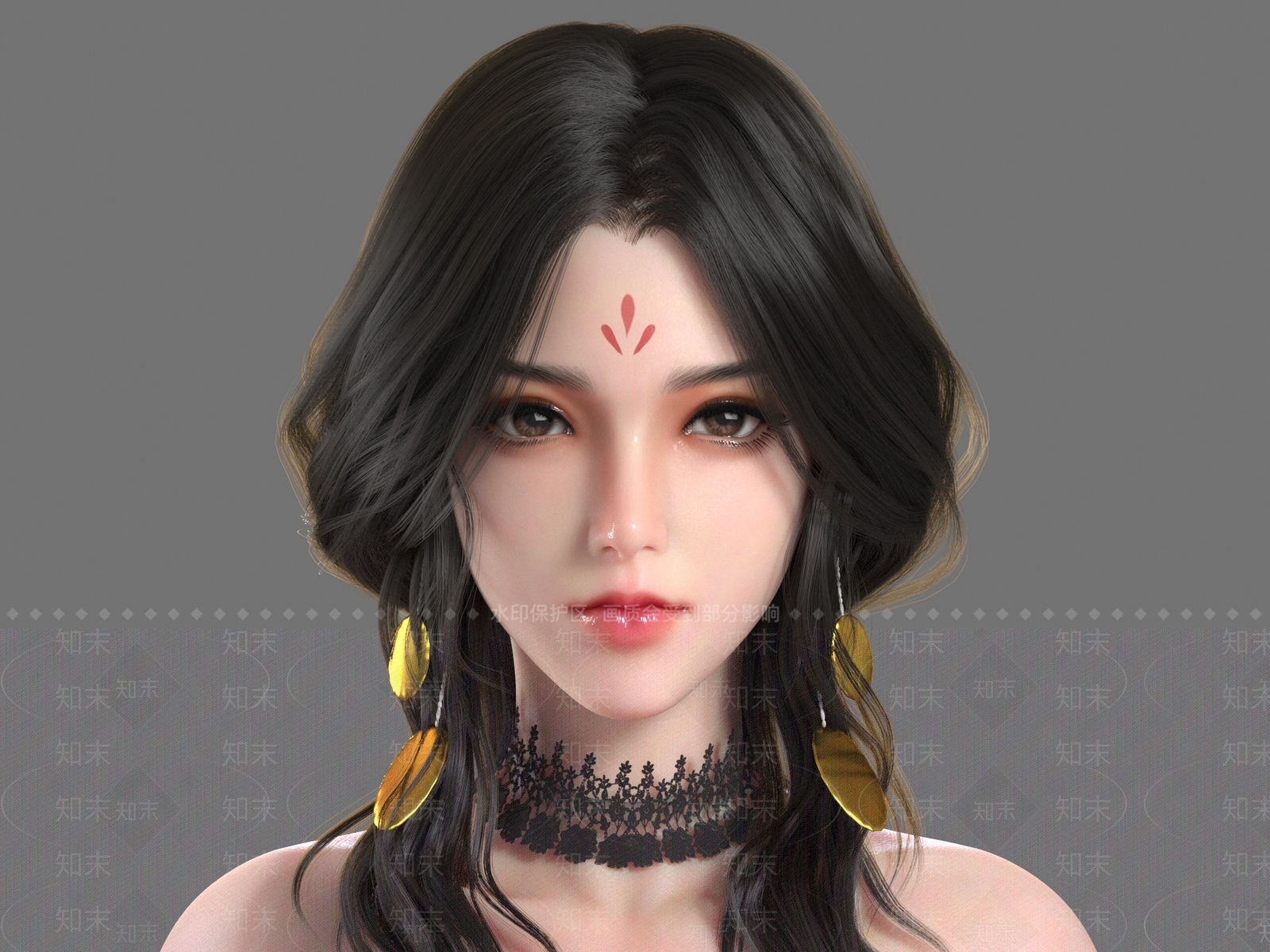 女人3D模型下载【ID:1199634633】