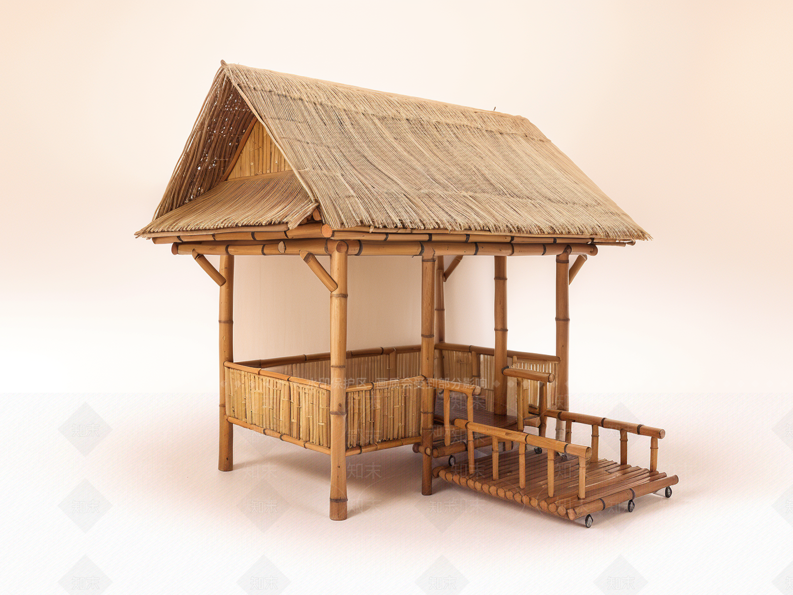 新中式其他景观小建筑SU模型下载【ID:1199635845】