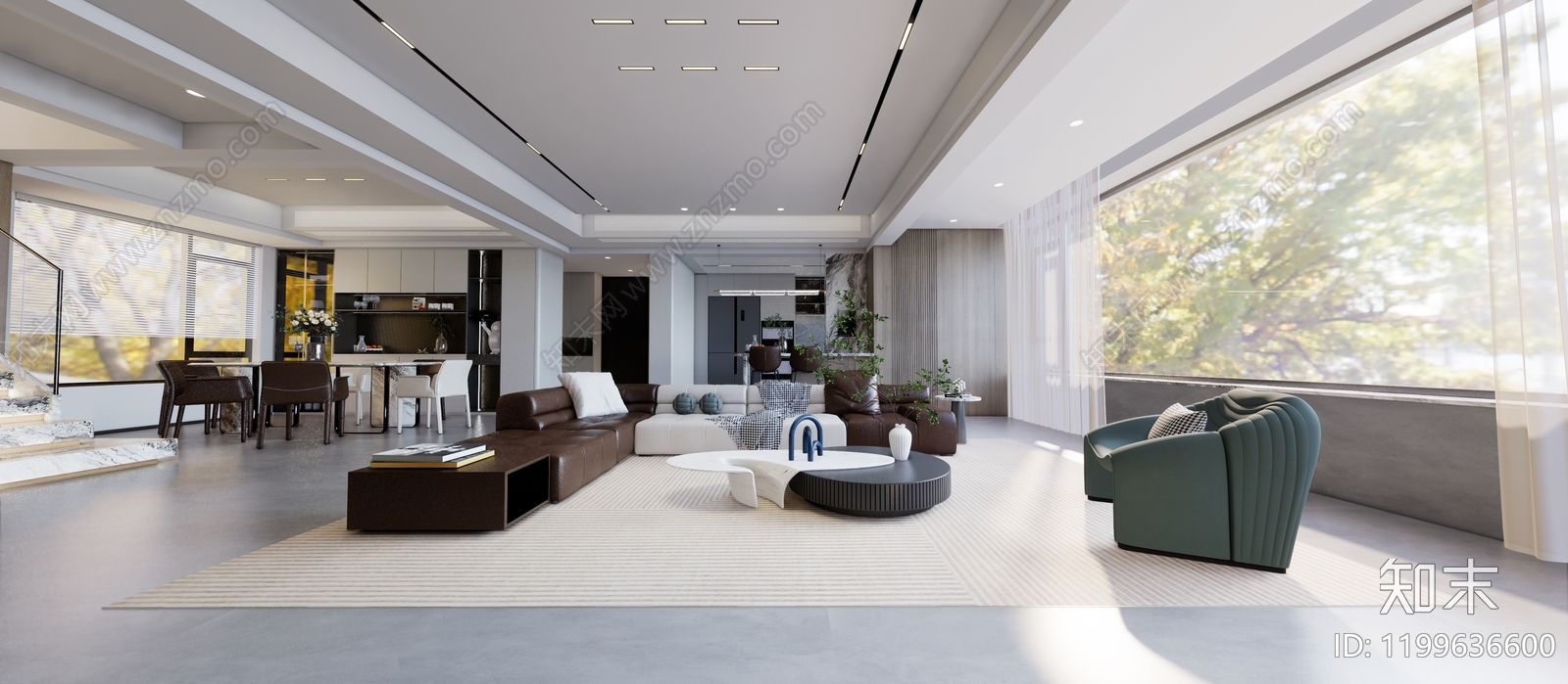 其他家装空间施工图下载【ID:1199636600】