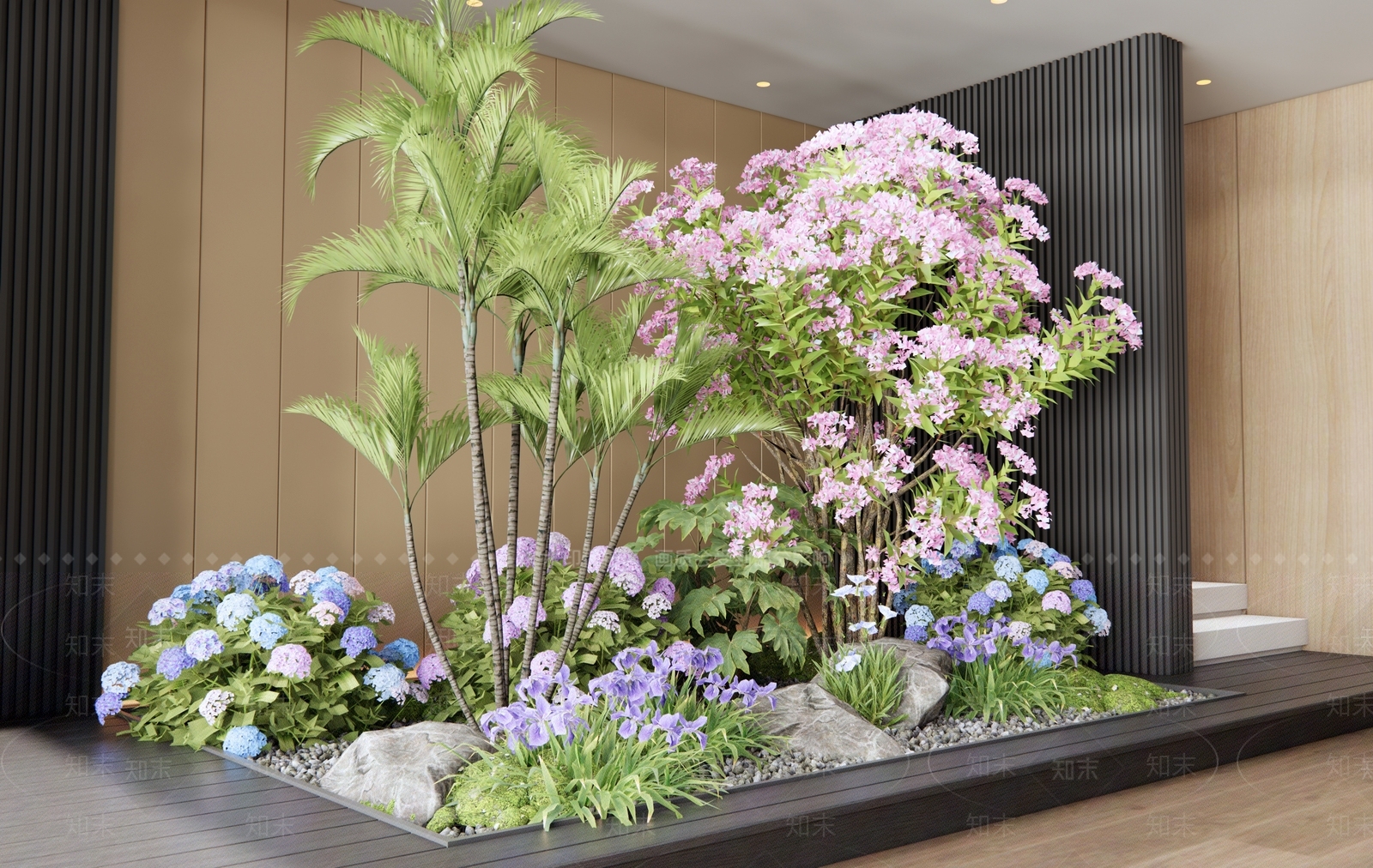 植物堆3D模型下载【ID:1199648871】