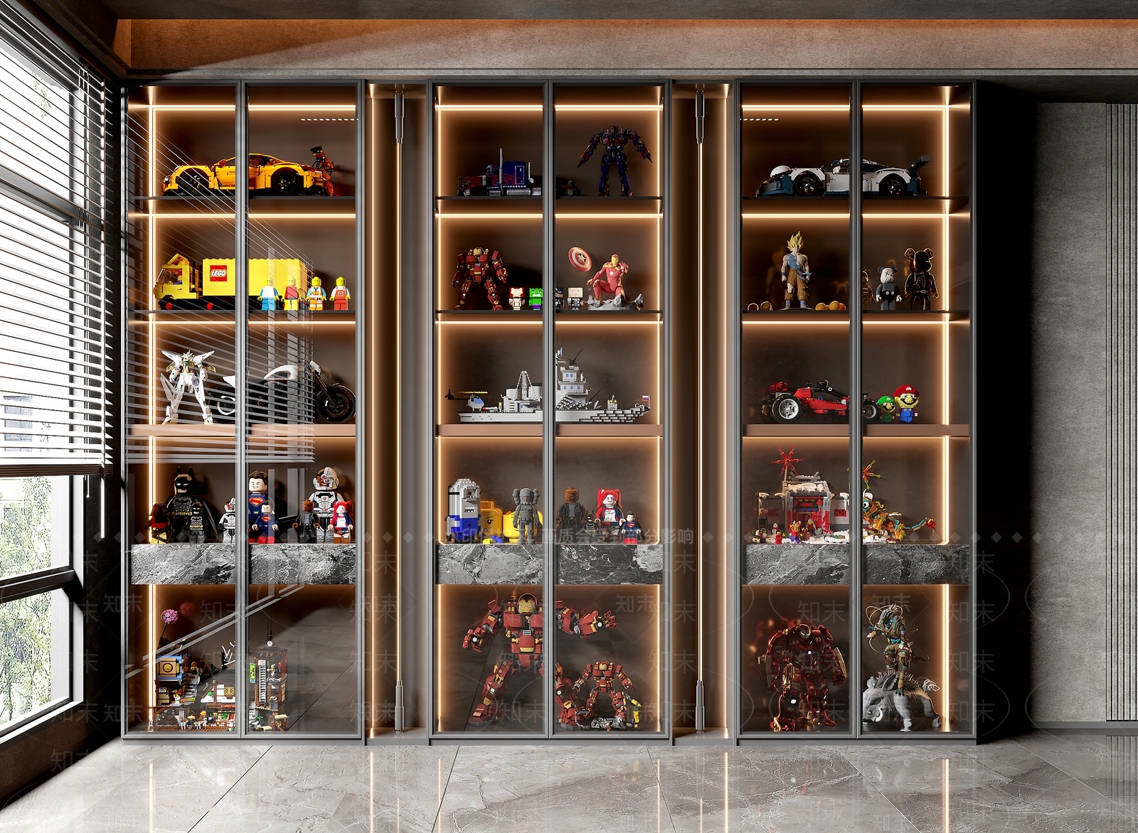 现代其他柜子3D模型下载【ID:1199650303】