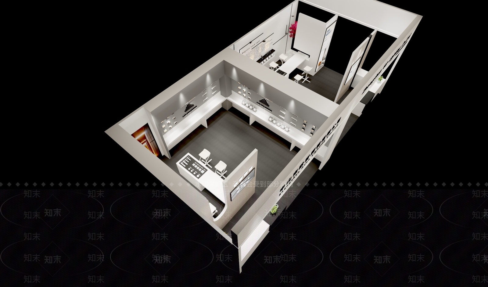 现代展览馆3D模型下载【ID:1199650511】
